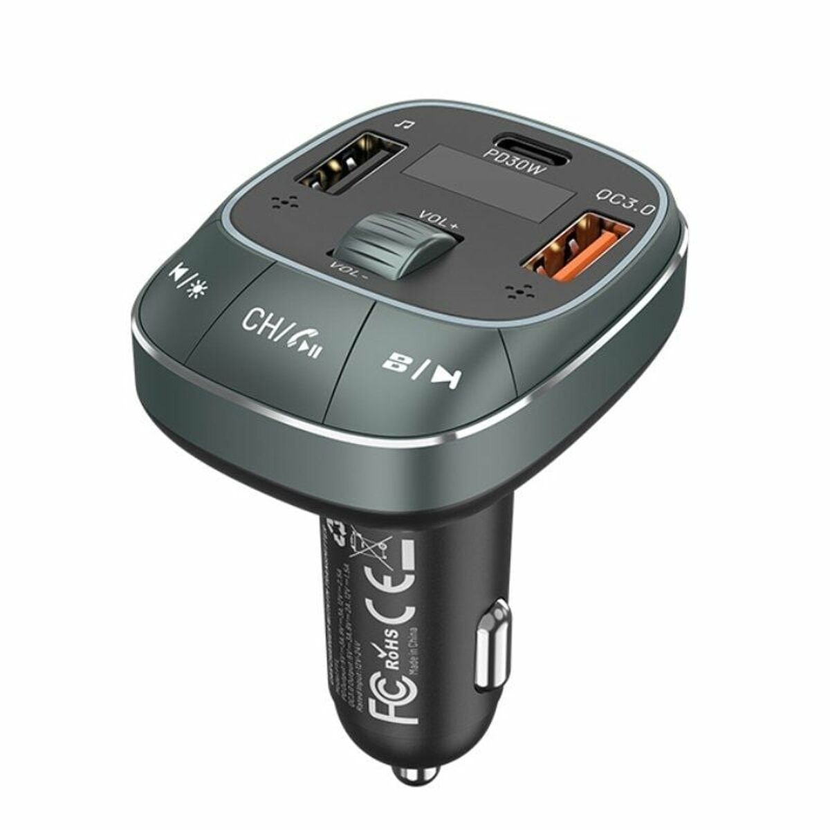 MP3 Player και FM Bluetooth Πομπός για το Αυτοκίνητο Vention FFLB0