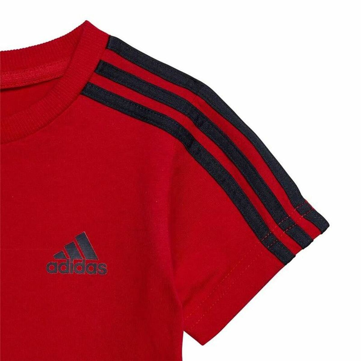 Αθλητικό Σετ για Παιδιά Adidas 3 Stripes Κόκκινο