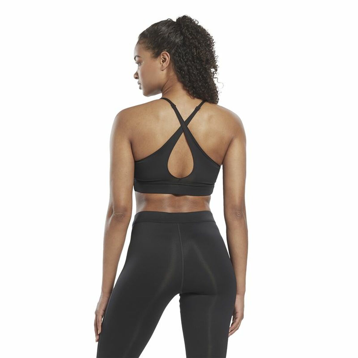 Αθλητικό σουτιέν Reebok Workout Ready Μαύρο Αθλητικό σουτιέν Reebok Workout Ready Μαύρο