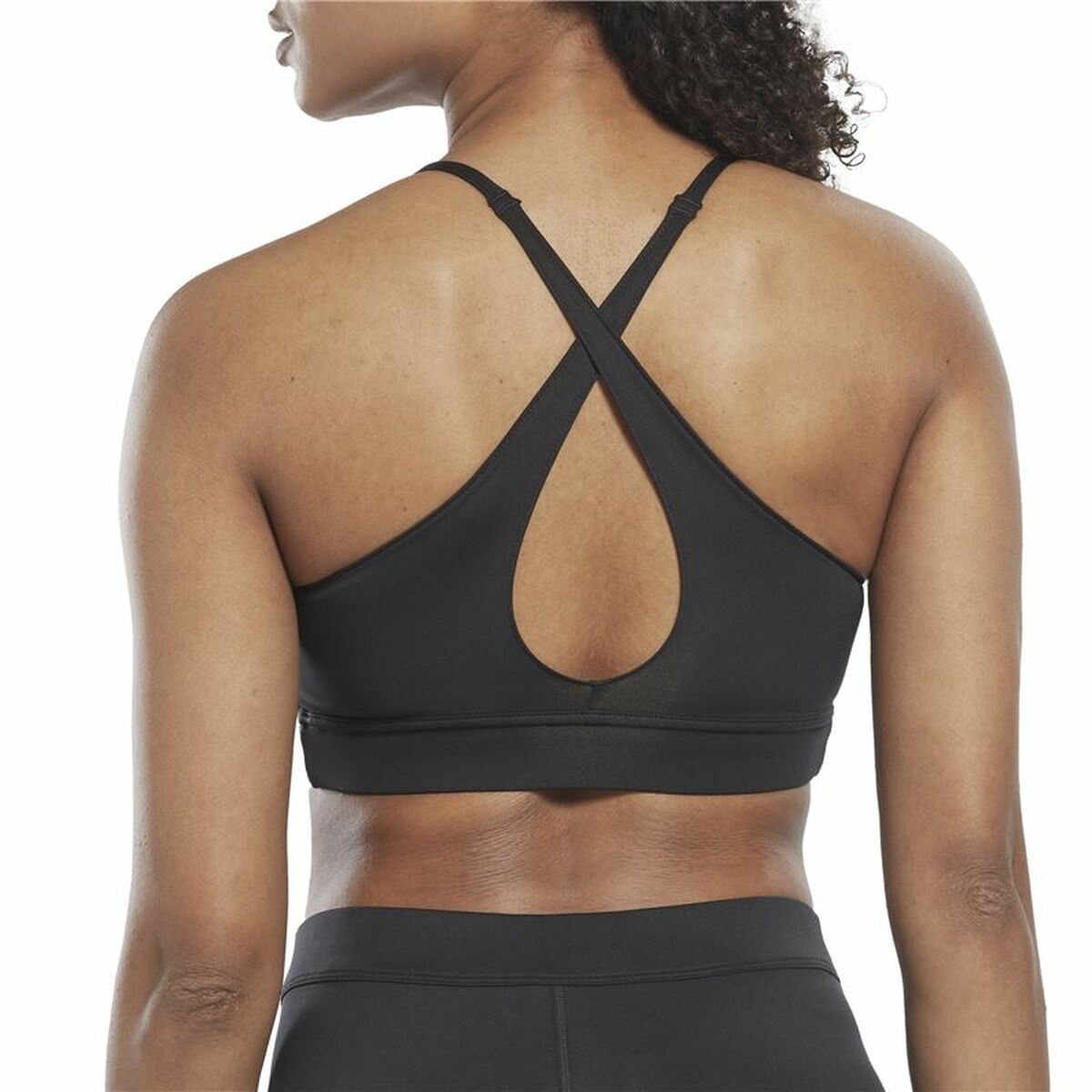 Αθλητικό σουτιέν Reebok Workout Ready Μαύρο Αθλητικό σουτιέν Reebok Workout Ready Μαύρο