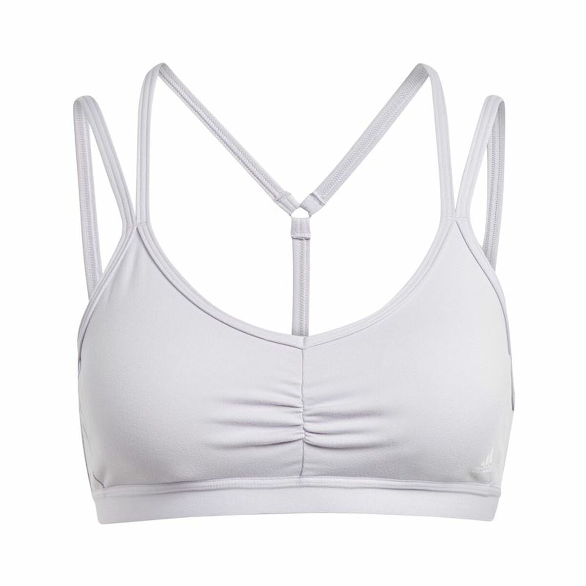 Αθλητικό σουτιέν Adidas Essentials Λευκό Αθλητικό σουτιέν Adidas Essentials Λευκό