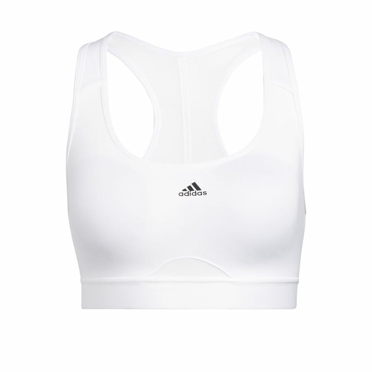 Αθλητικό σουτιέν Adidas Pwr Ms Pd Λευκό Αθλητικό σουτιέν Adidas Pwr Ms Pd Λευκό