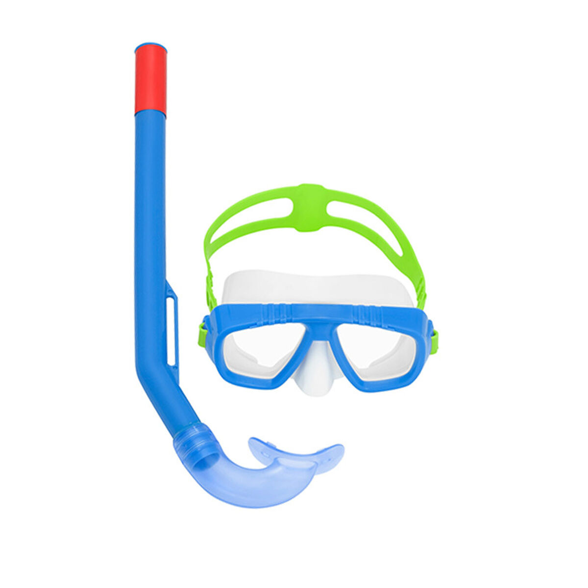Παιδικά Γυαλιά Κατάδυσης με Σωλήνα Bestway Μπλε Τυρκουάζ