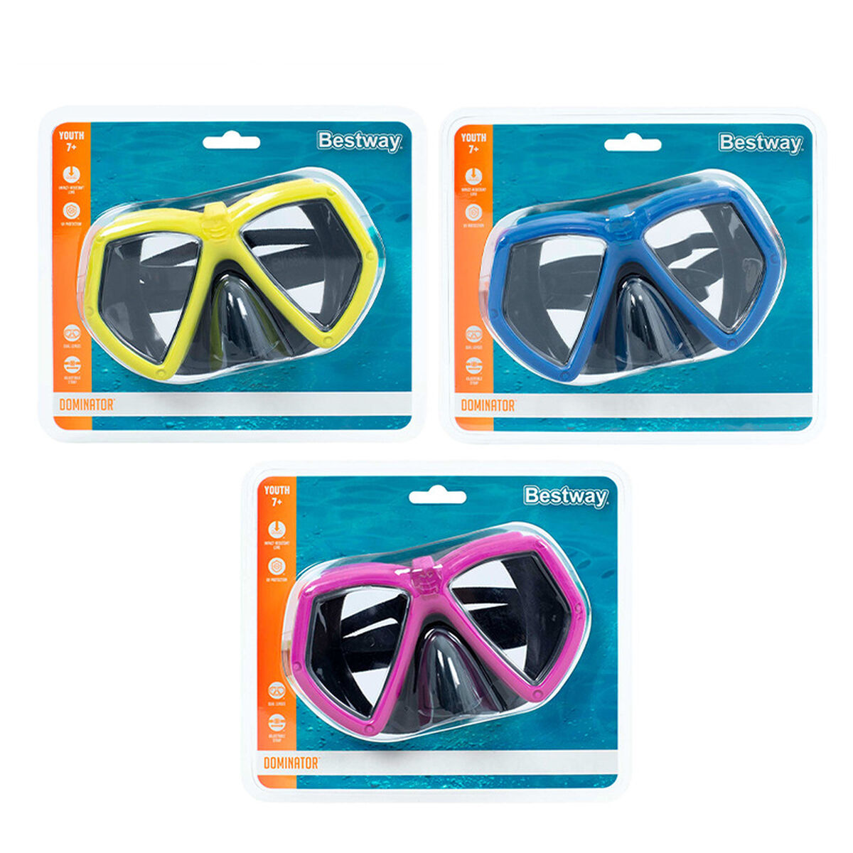 Μάσκα κατάδυσεων Bestway Junior (1 μονάδα) Μάσκα κατάδυσεων Bestway Junior (1 μονάδα)