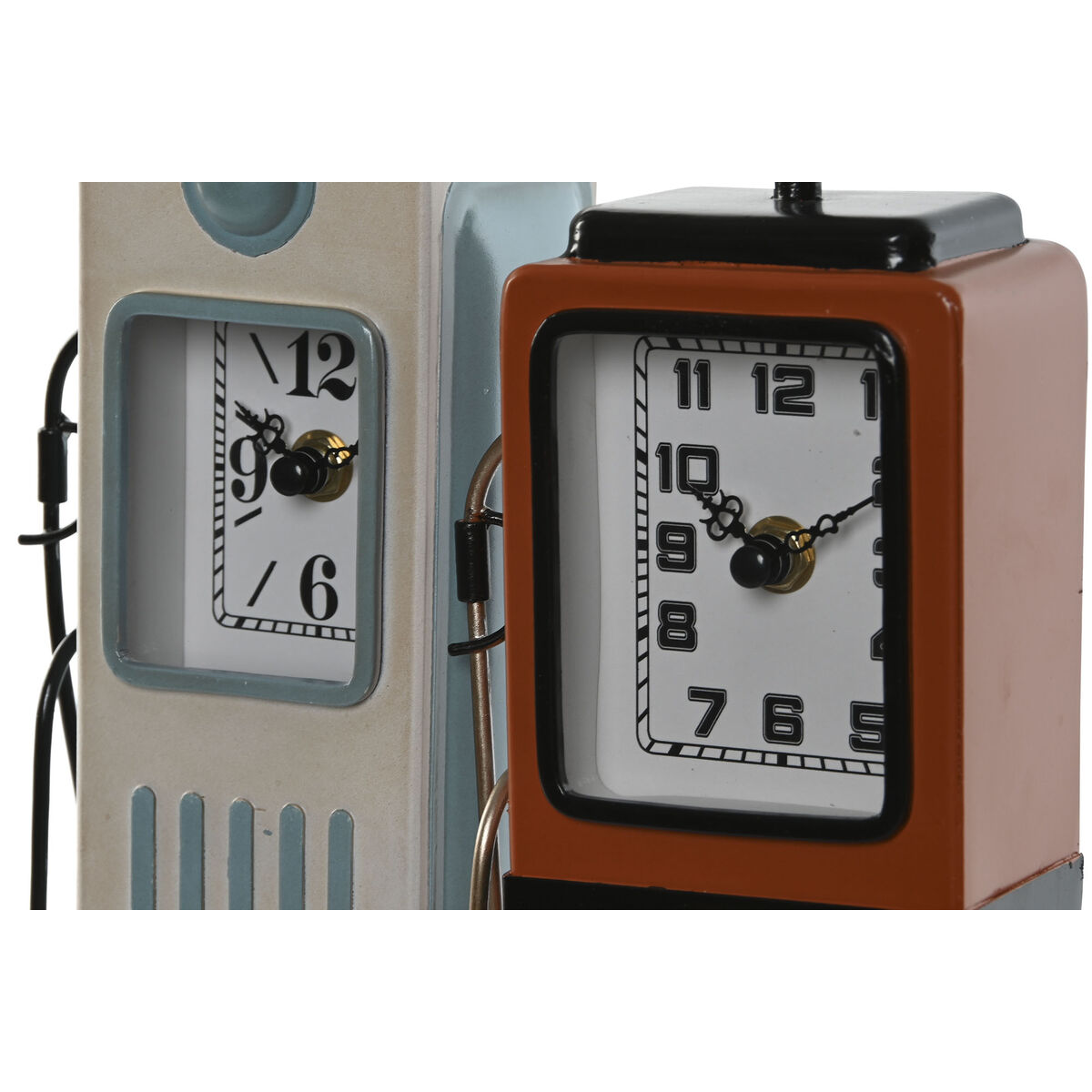 Bordklokke Home ESPRIT Πολύχρωμο Μέταλλο Vintage Bordklokke Home ESPRIT Πολύχρωμο Μέταλλο Vintage