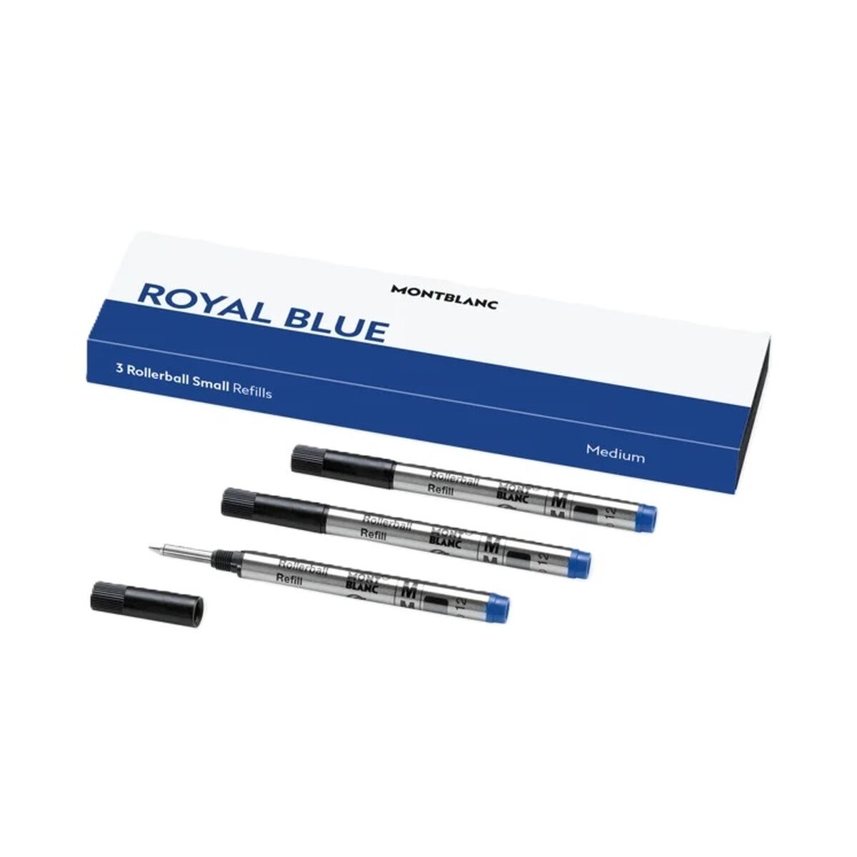 Ανταλλακτικό Στυλό Montblanc ROYAL BLUE Μπλε (3 Μονάδες) Ανταλλακτικό Στυλό Montblanc ROYAL BLUE Μπλε (3 Μονάδες)