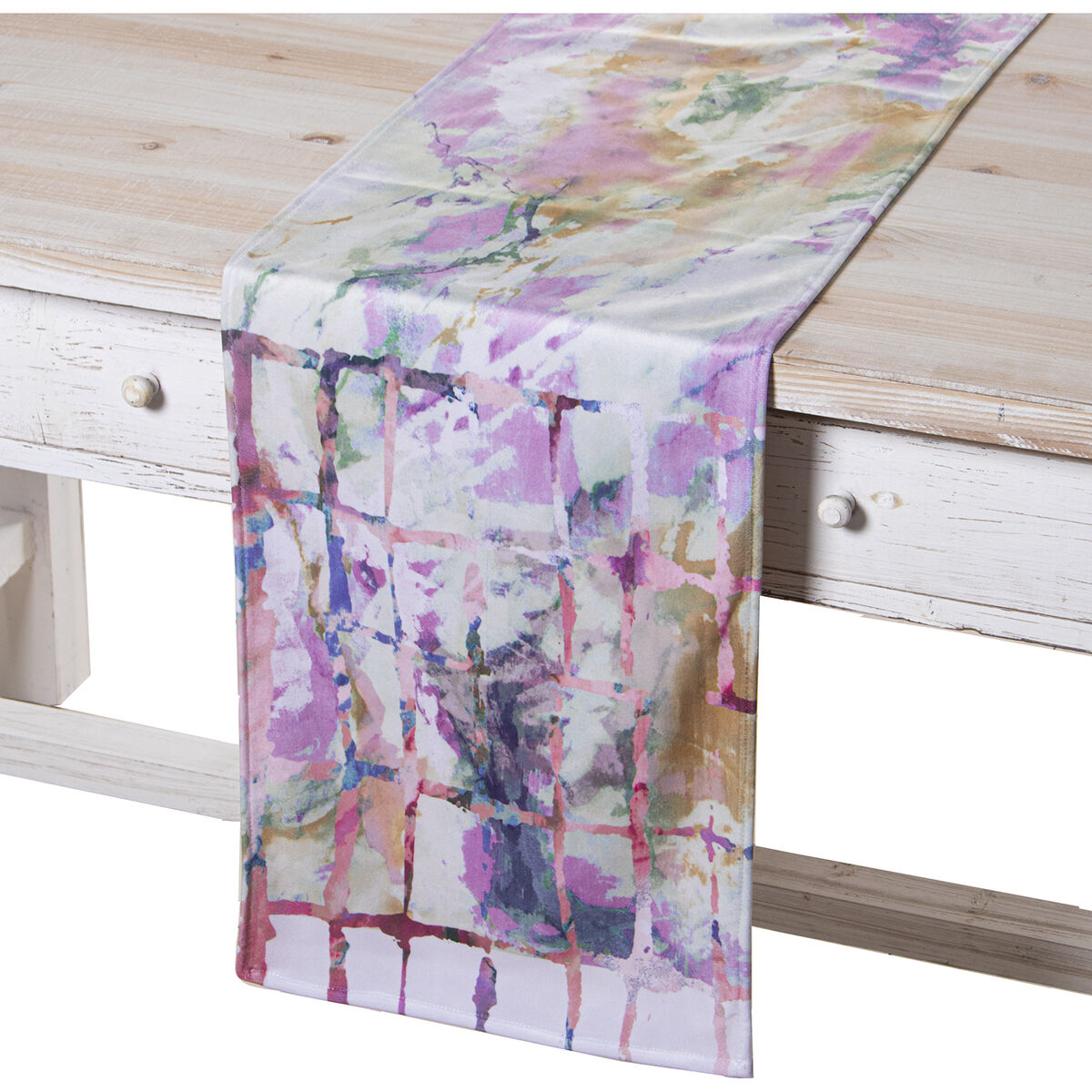 Τραβέρσες Alexandra House Living Πολύχρωμο Υφασμάτινο 180 x 30 cm Βελούδο Τραβέρσες Alexandra House Living Πολύχρωμο Υφασμάτινο 180 x 30 cm Βελούδο