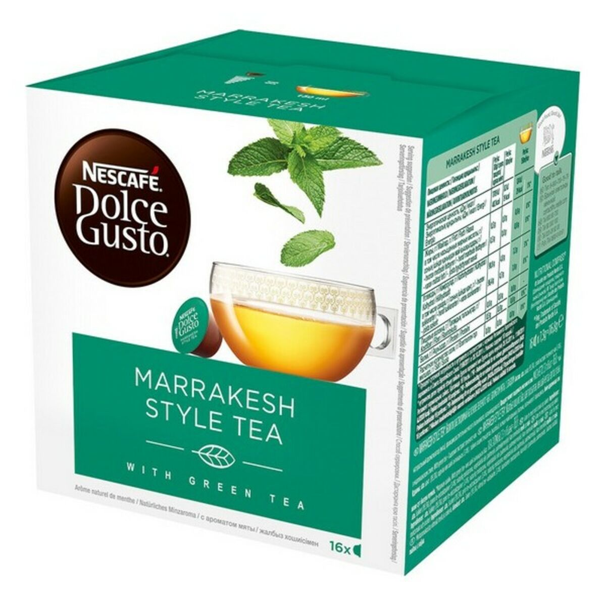 Κάψουλες Marrakesh Style Tea Nestlé MARRAKESHSTYLETEA (16 Μονάδες) (16 uds) Κάψουλες Marrakesh Style Tea Nestlé MARRAKESHSTYLETEA (16 Μονάδες) (16 uds)