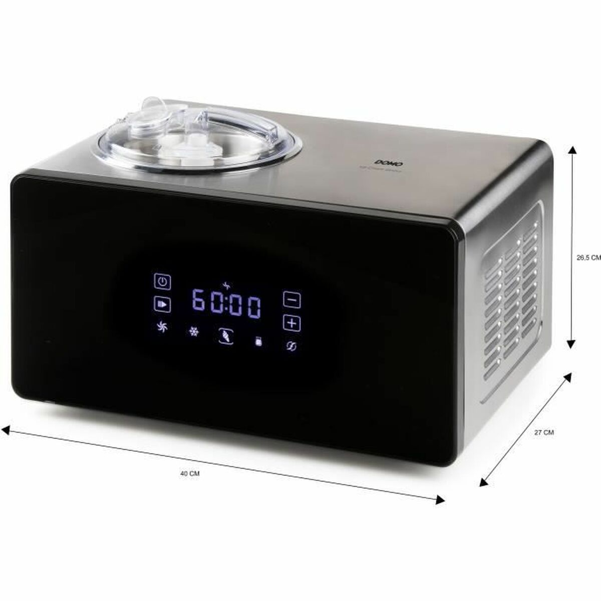 Παγωτιέρα DOMO Do92521 Ανοξείδωτο ατσάλι (Δωρεάν Μεταφορικά) Παγωτιέρα DOMO Do92521 Ανοξείδωτο ατσάλι (Δωρεάν Μεταφορικά)