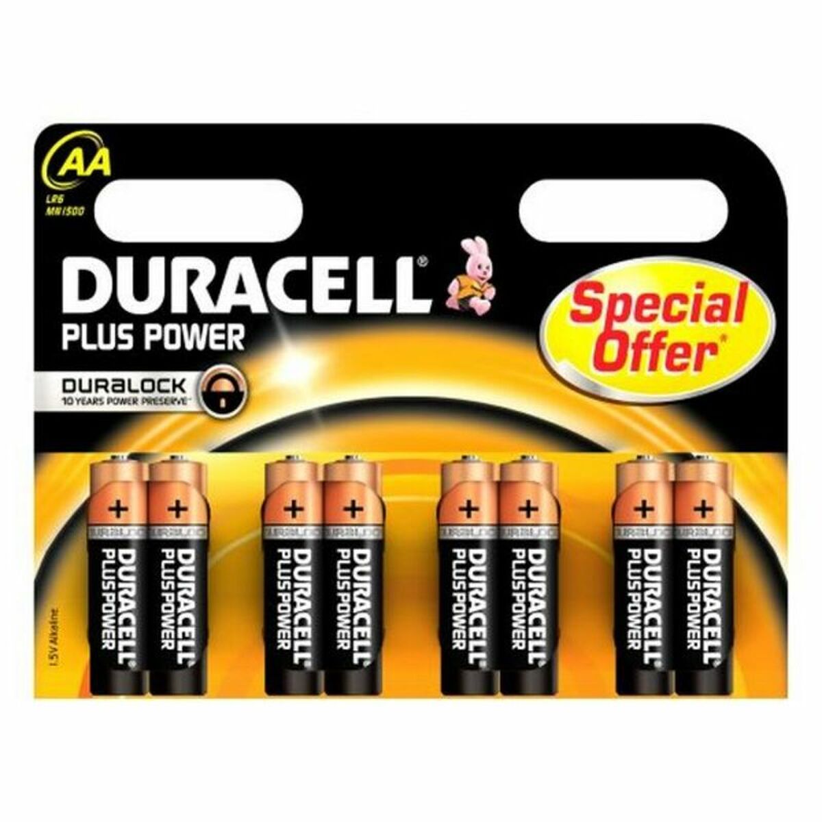 Αλκαλικές Μπαταρίες DURACELL LR06 LR6 AA 1.5V (8 pcs) Αλκαλικές Μπαταρίες DURACELL LR06 LR6 AA 1.5V (8 pcs)