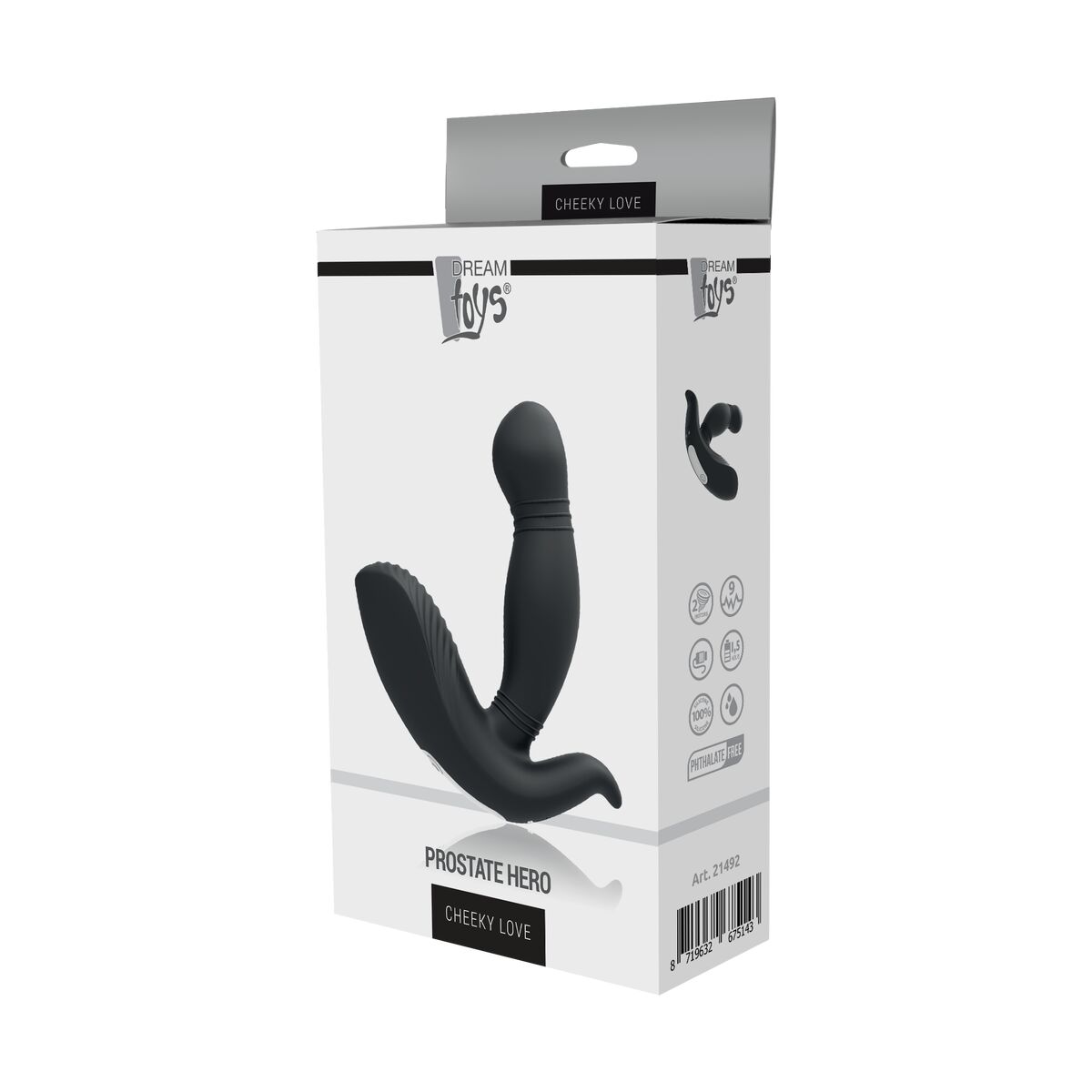 Μαλάκτης προστάτη Dream Toys Essentials Μαύρο Μαλάκτης προστάτη Dream Toys Essentials Μαύρο