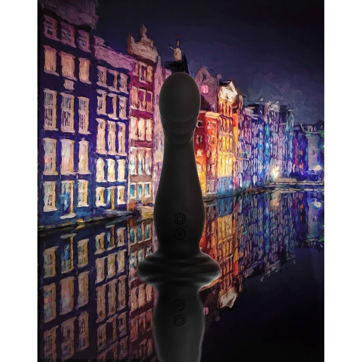Πρωκτικός δονητής Blush Impressions Amsterdam Μαύρο Πρωκτικός δονητής Blush Impressions Amsterdam Μαύρο