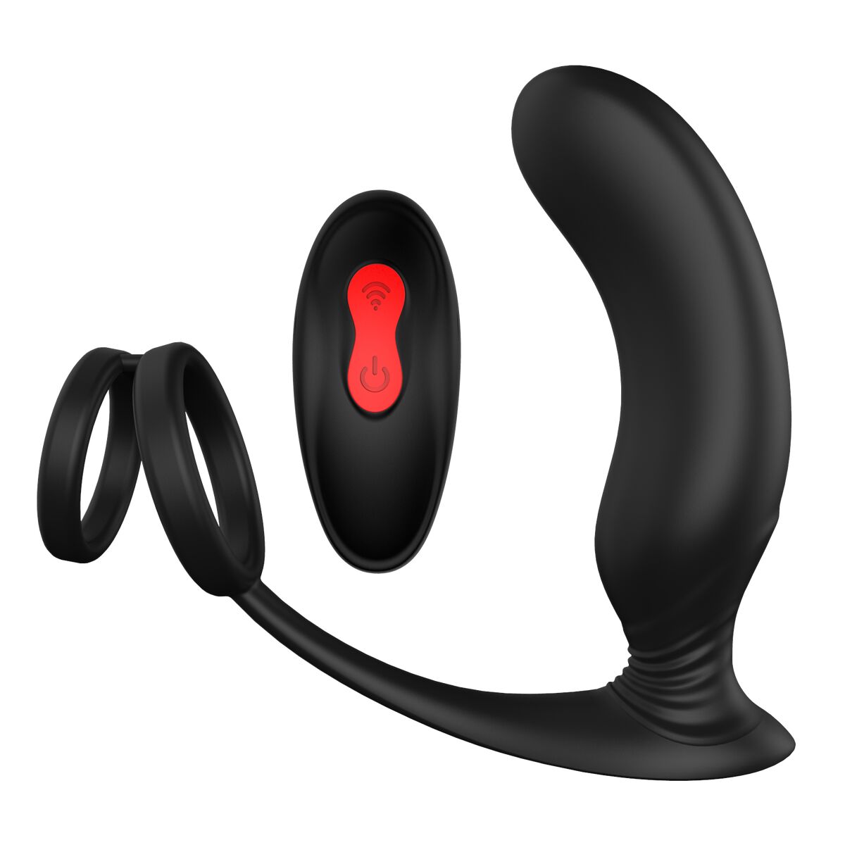 Πρωκτικός δονητής Dream Toys Essentials P-Pleaser Μαύρο