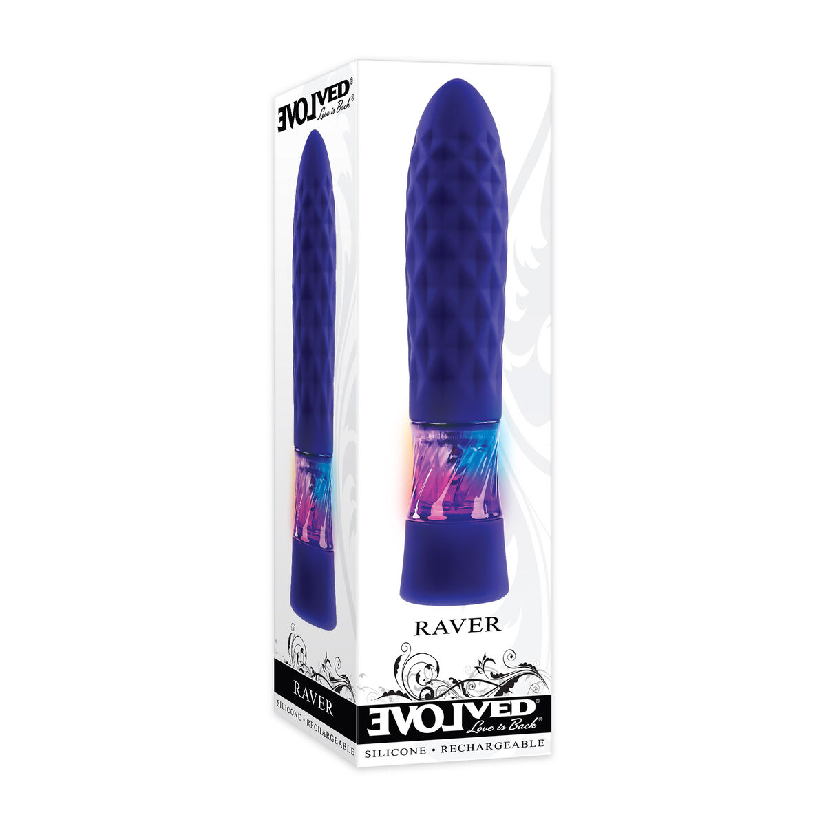 Mini Δονητής Evolved Raver Μωβ Mini Δονητής Evolved Raver Μωβ