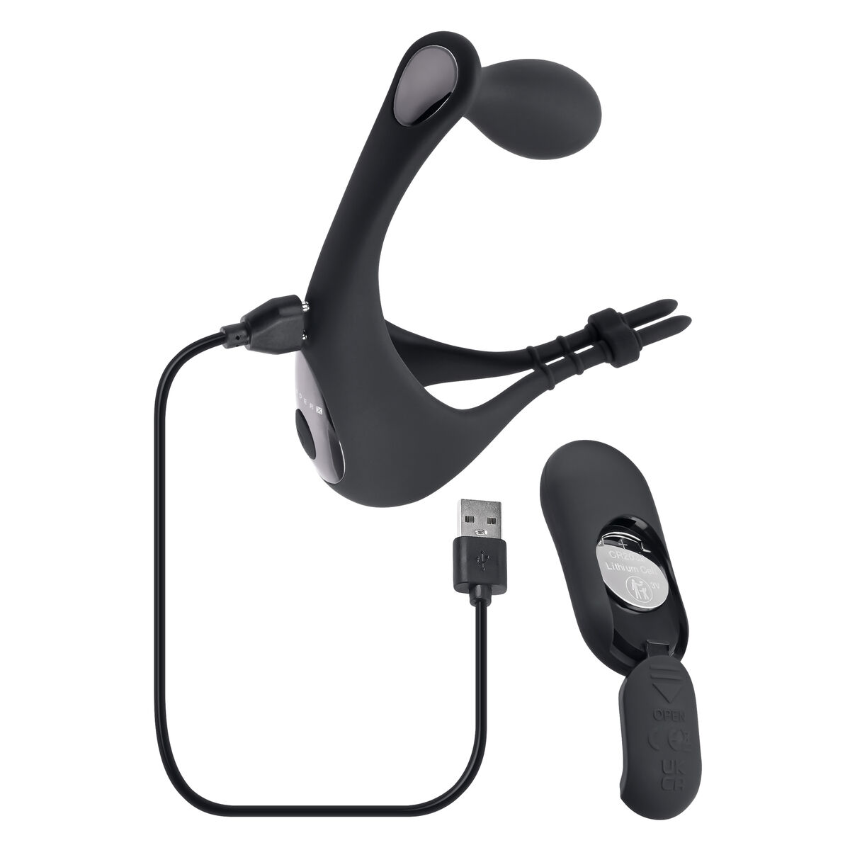 Πρωκτικό Plug Gender X BACK IT UP Μαύρο