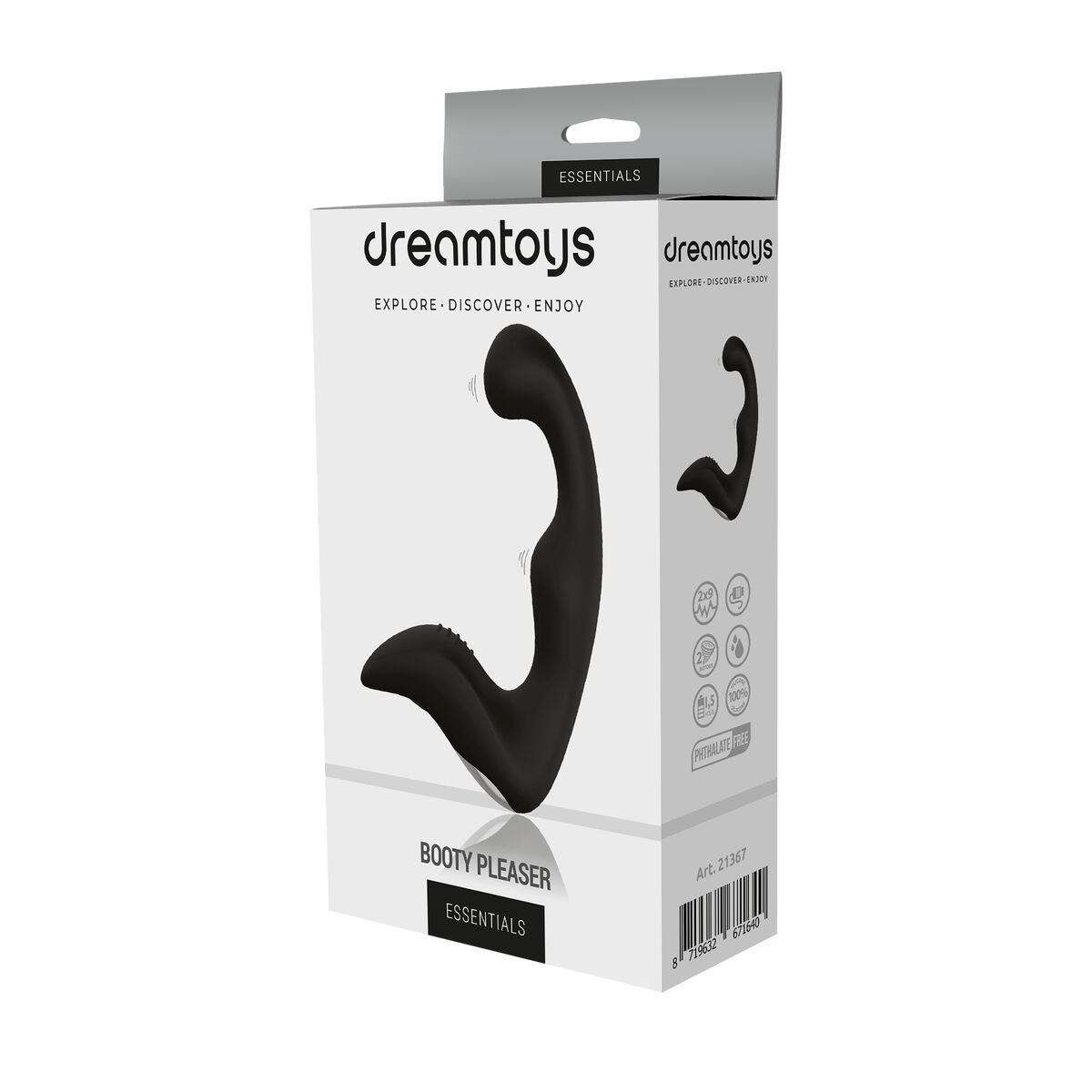 Μαλάκτης προστάτη Dream Toys Essentials Booty Pleaser Μαύρο Μαλάκτης προστάτη Dream Toys Essentials Booty Pleaser Μαύρο