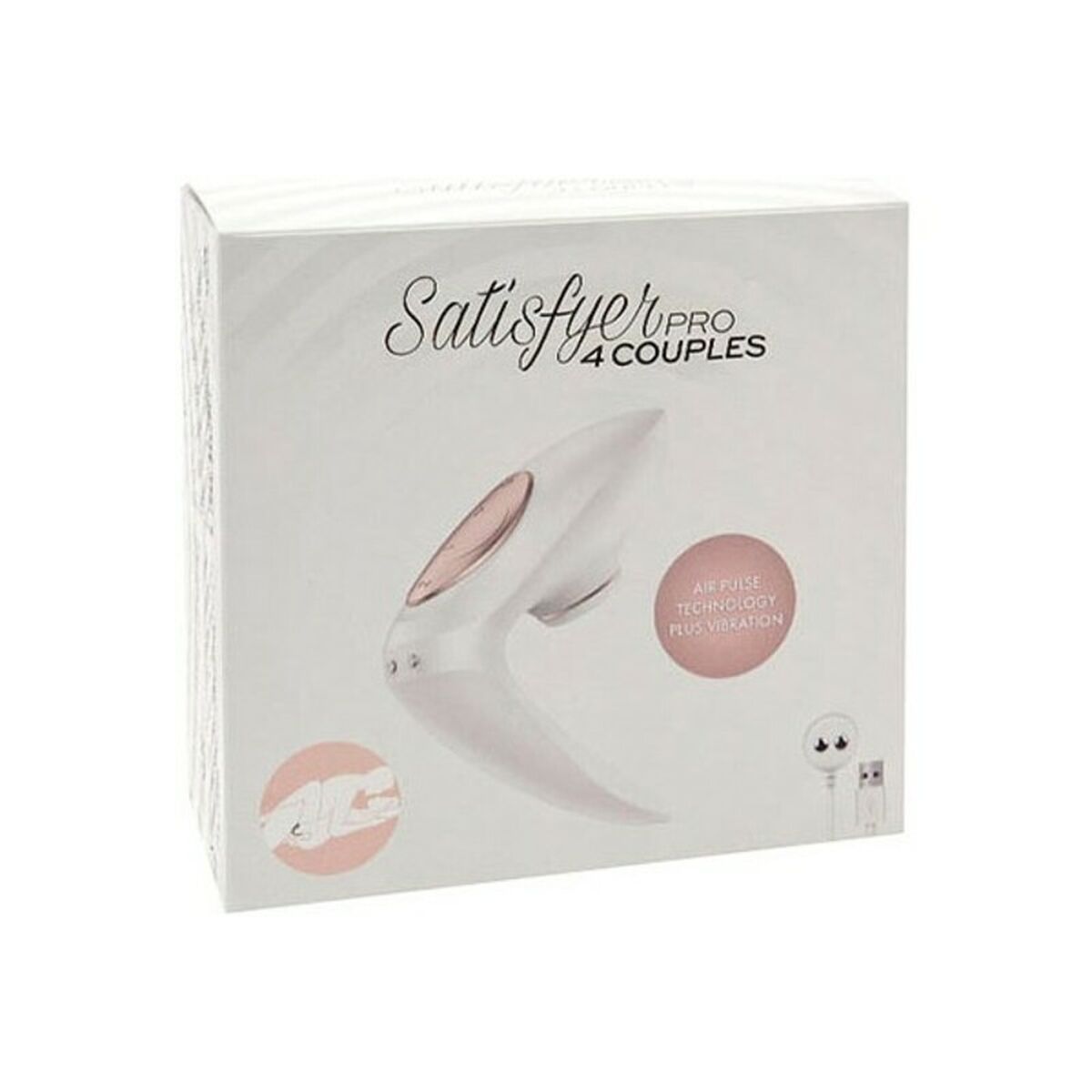 Clit Sucker Satisfyer Pro 4 Couples Λευκό Clit Sucker Satisfyer Pro 4 Couples Λευκό
