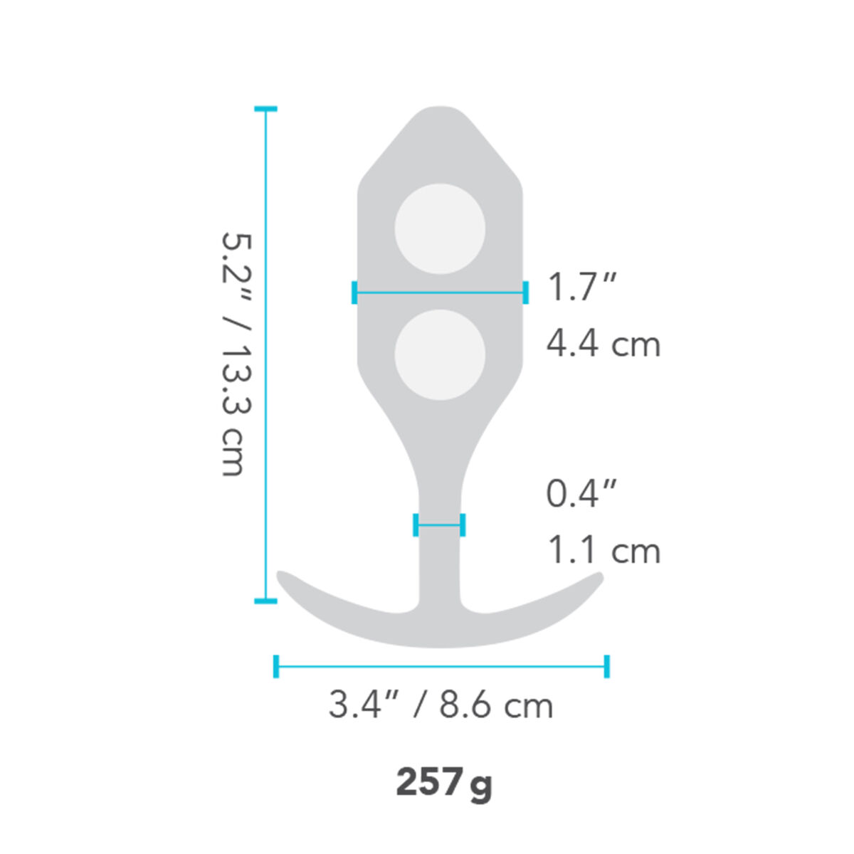 Πρωκτικό Plug B-Vibe 96779 Μαύρο Πρωκτικό Plug B-Vibe 96779 Μαύρο