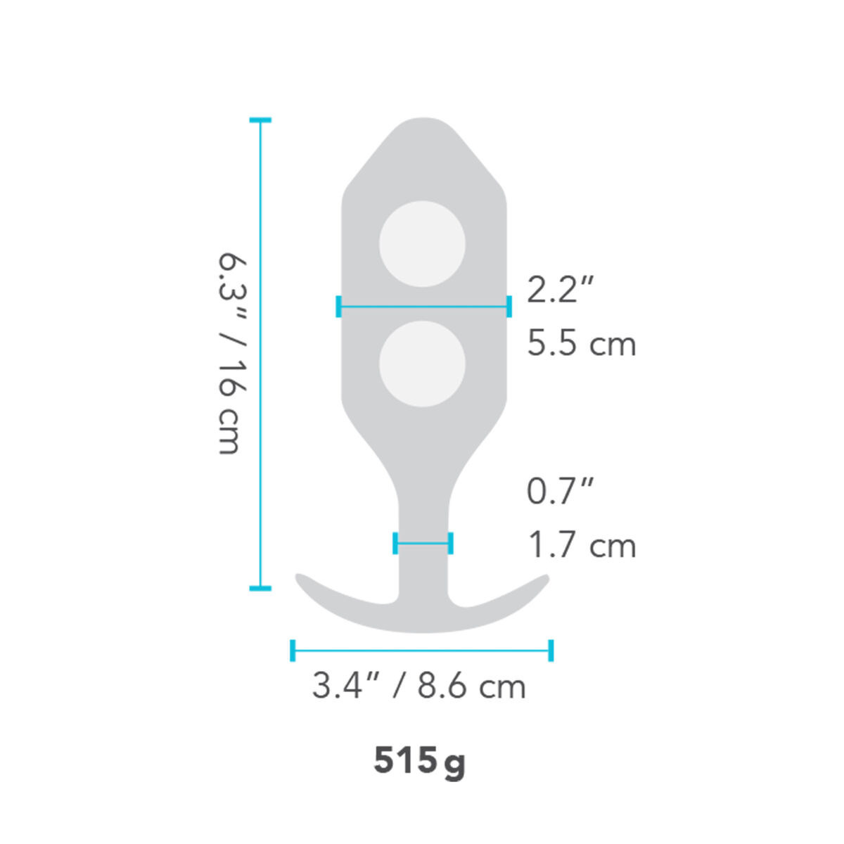 Πρωκτικό Plug B-Vibe 6 Μαύρο Πρωκτικό Plug B-Vibe 6 Μαύρο