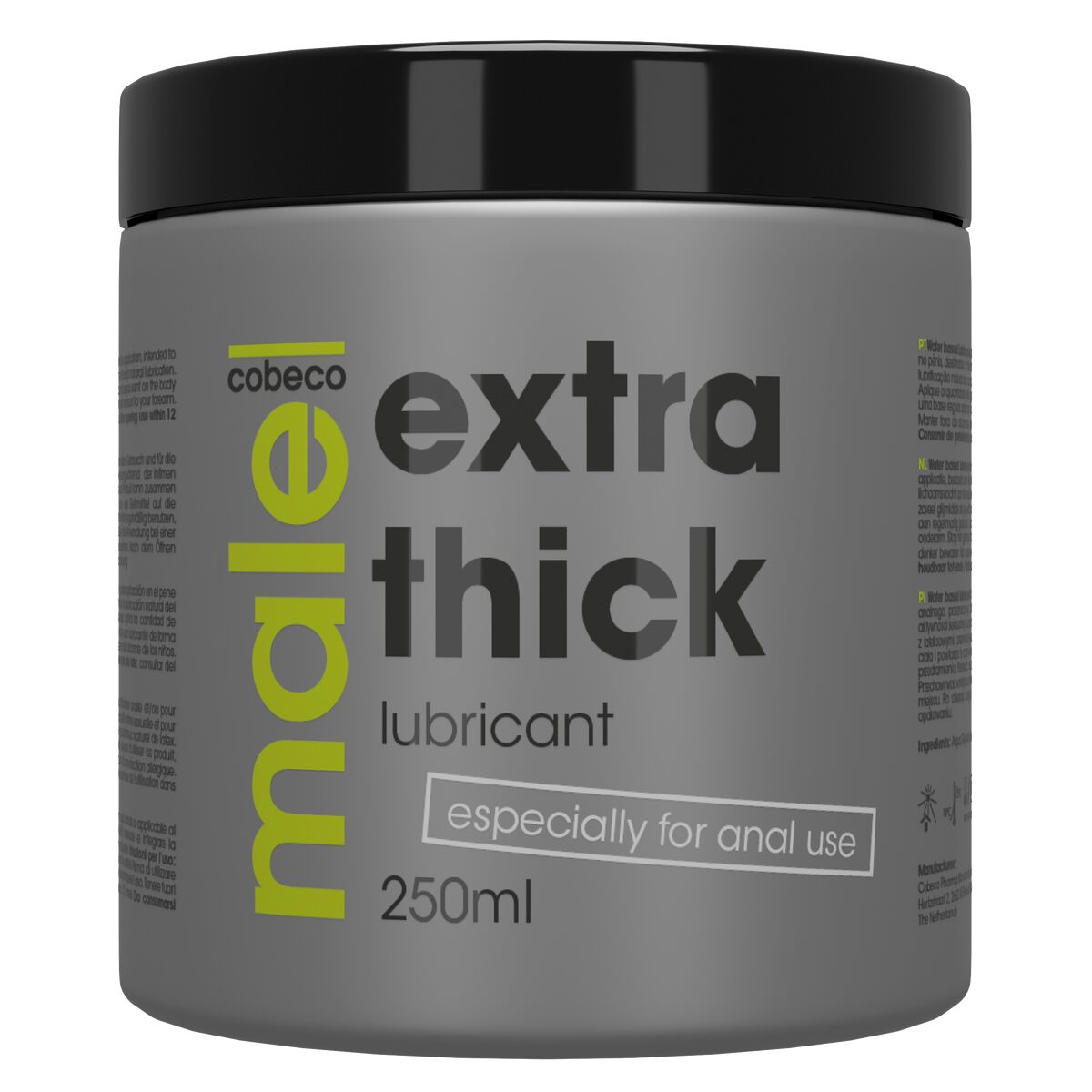 Ανδρικό Έξτρα Πυκνό Λιπαντικό 250 ml Male! 11800005 250 ml Ανδρικό Έξτρα Πυκνό Λιπαντικό 250 ml Male! 11800005 250 ml