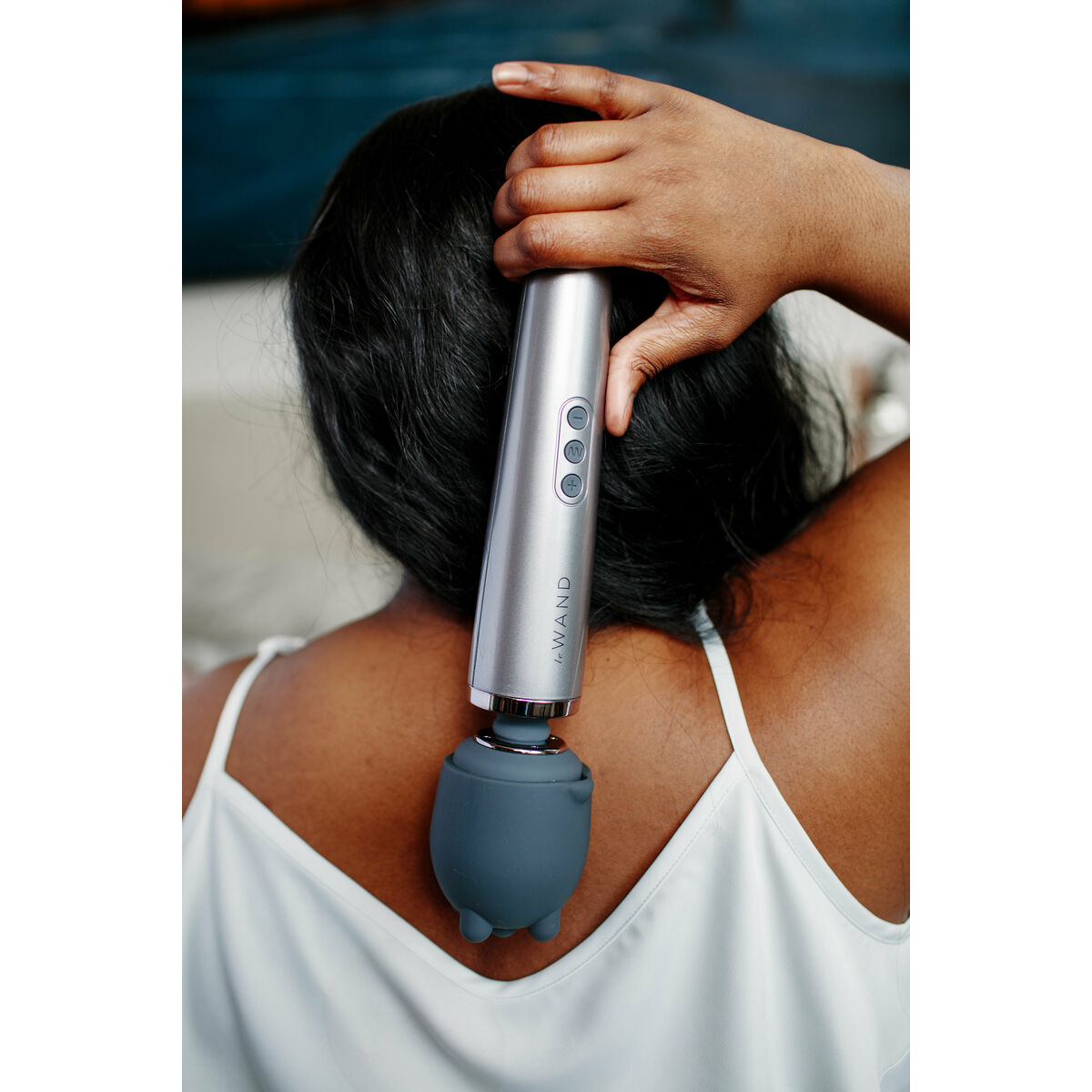 Προσάρτημα Σιλικόνης κυματοειδές Weighted Shiatsu Deep Tissue Le Wand Petite Προσάρτημα Σιλικόνης κυματοειδές Weighted Shiatsu Deep Tissue Le Wand Petite