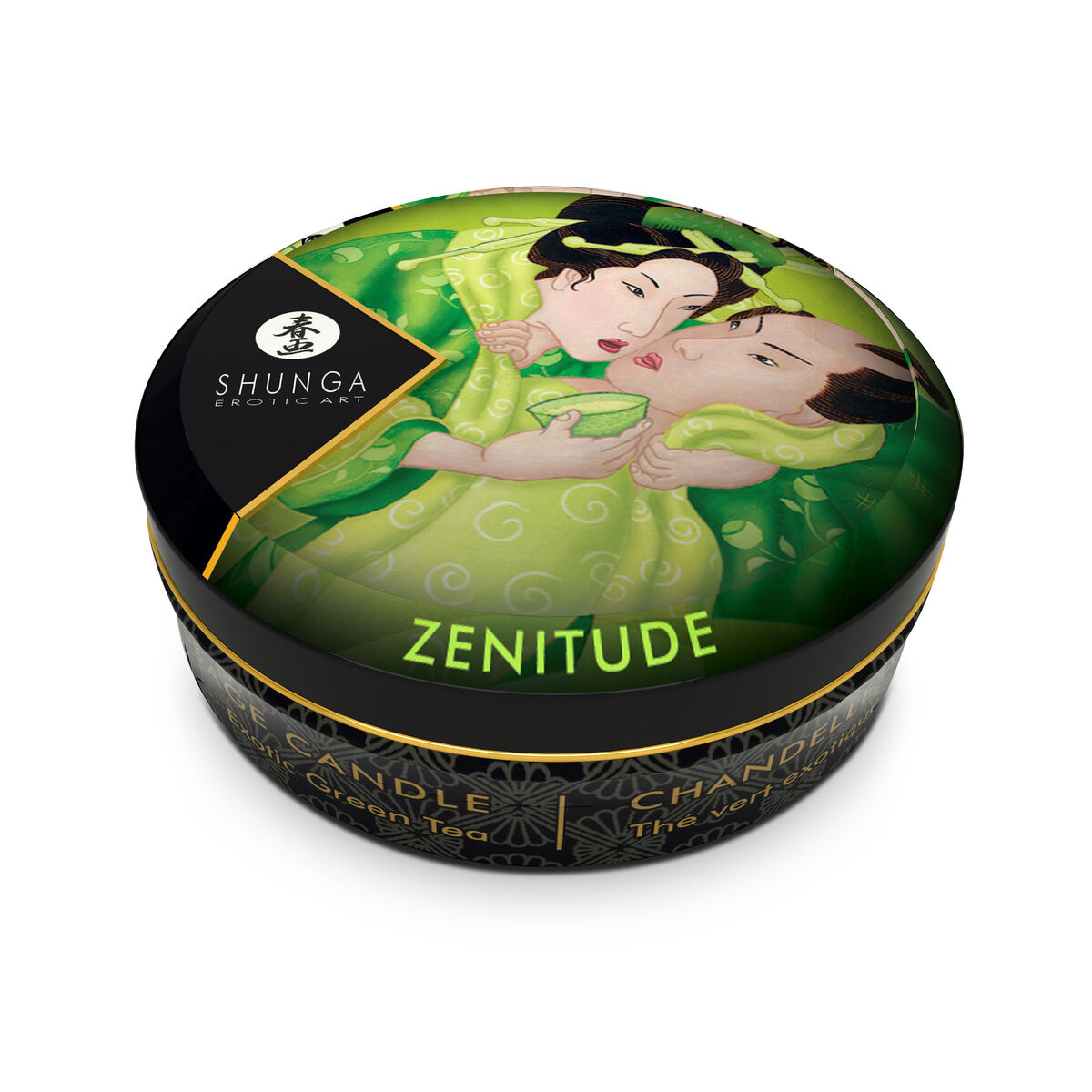 Κερί για μασάζ Shunga Exotic Green Tea Πράσινο τσάι 30 ml Κερί για μασάζ Shunga Exotic Green Tea Πράσινο τσάι 30 ml