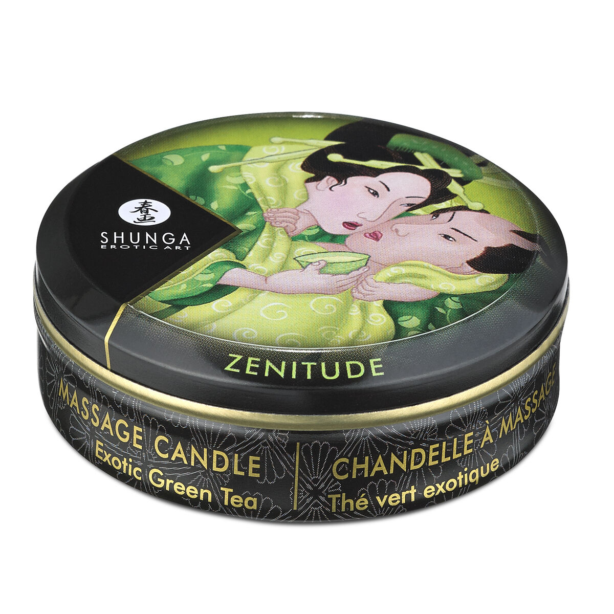 Κερί για μασάζ Shunga Exotic Green Tea Πράσινο τσάι 30 ml Κερί για μασάζ Shunga Exotic Green Tea Πράσινο τσάι 30 ml