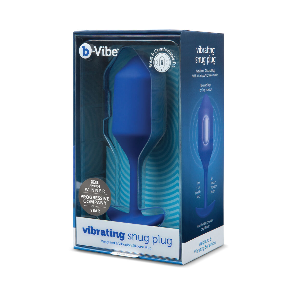 Πρωκτικό Plug B-Vibe Vibrating Μπλε