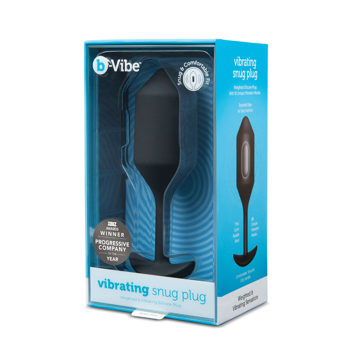 Πρωκτικό Plug B-Vibe Vibrating Μαύρο