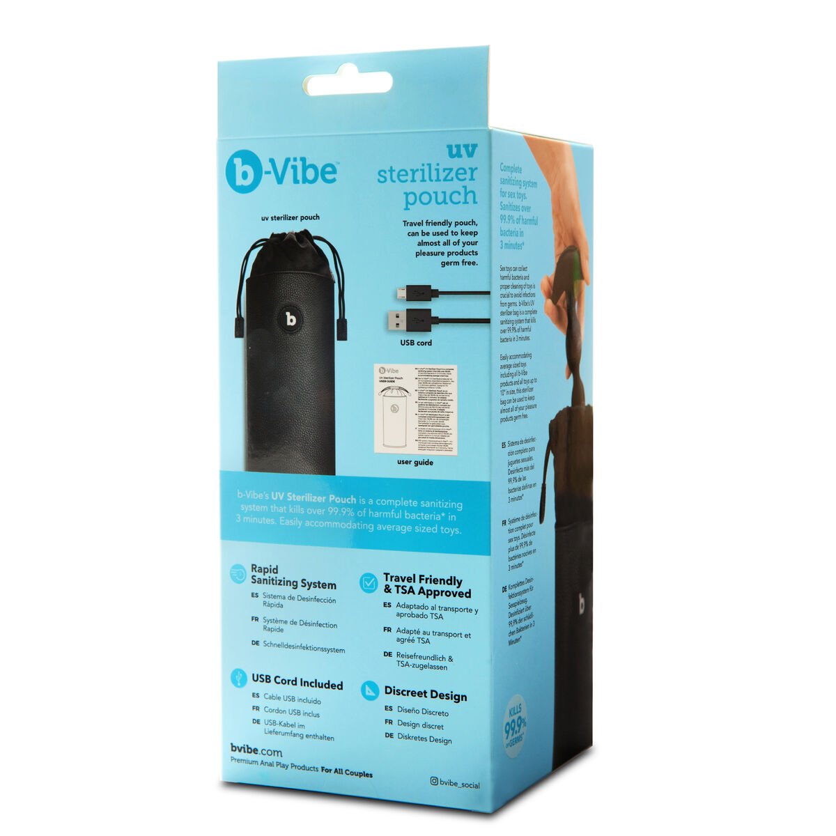 Αποστειρωτής Pouch B-Vibe Αποστειρωτής Pouch B-Vibe
