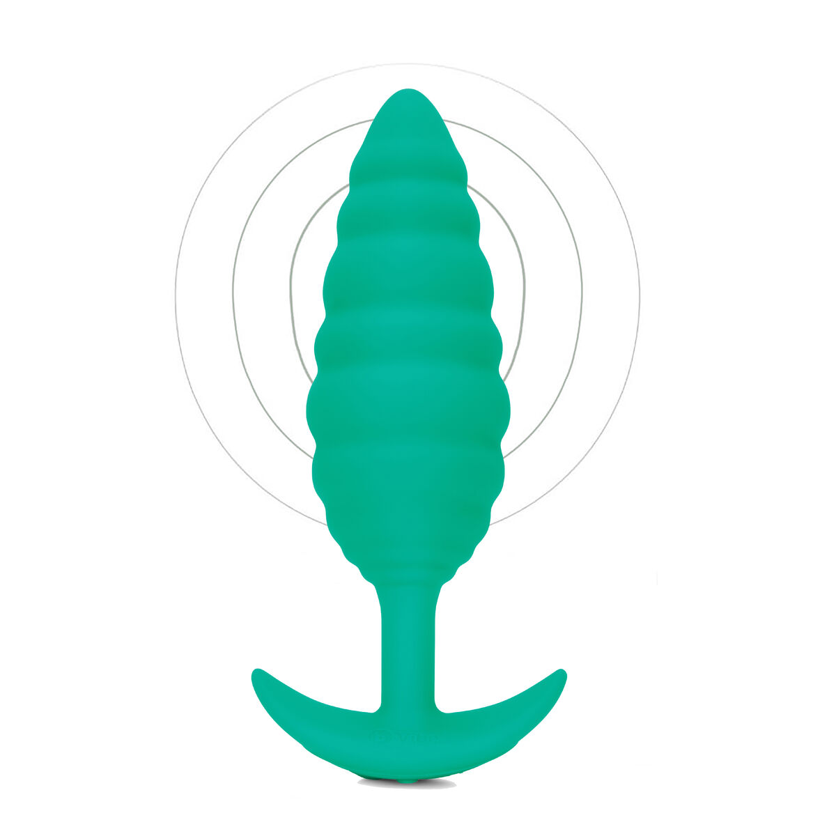 Πώμα Πρωκτού με Δόνηση B-Vibe Twist Texture Πράσινο Πώμα Πρωκτού με Δόνηση B-Vibe Twist Texture Πράσινο
