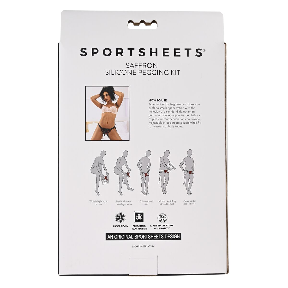 Λουρί για Νεοφερμένους Sportsheets Saffron Monte Κόκκινο Λουρί για Νεοφερμένους Sportsheets Saffron Monte Κόκκινο