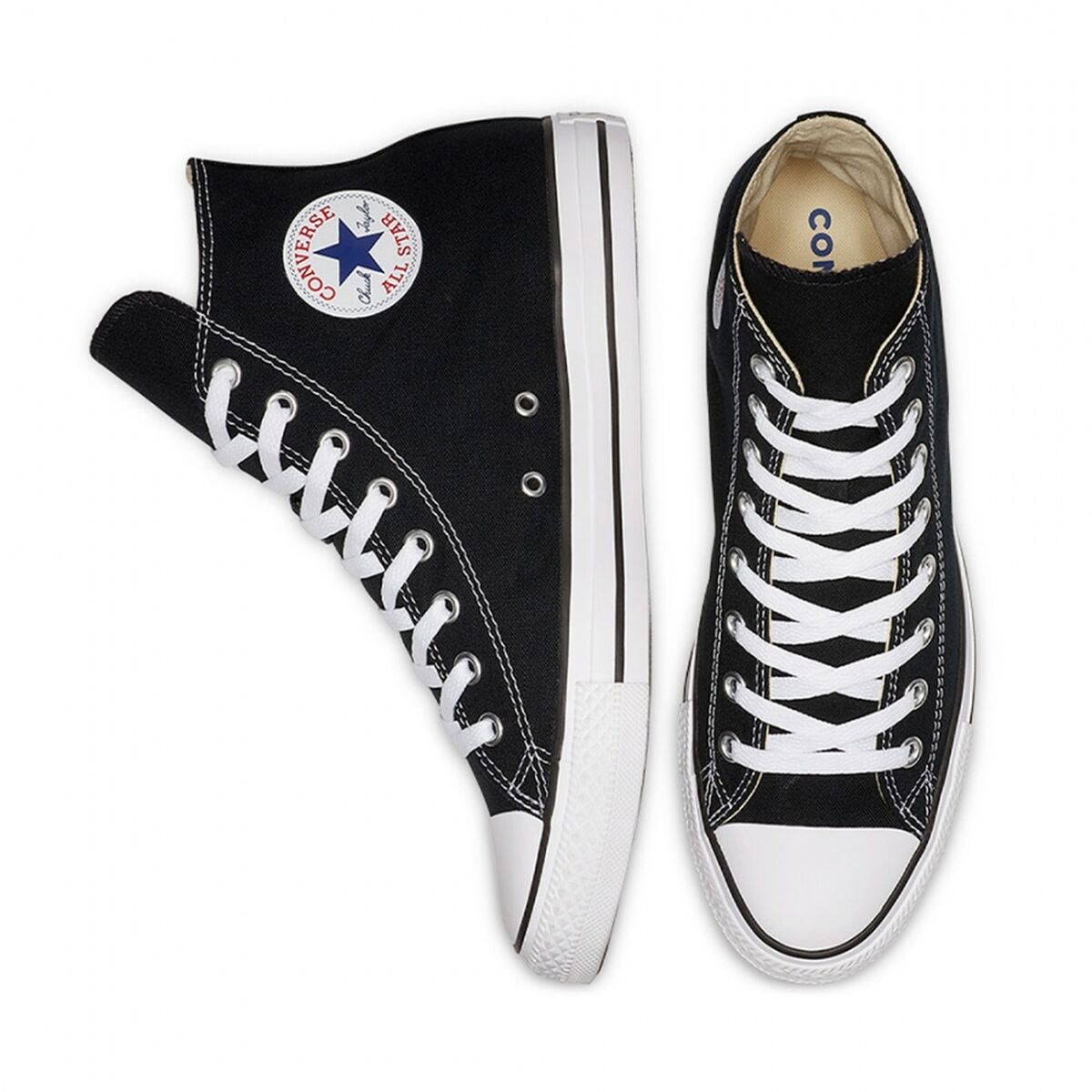 Unisex Casual Παπούτσια Converse Chuck Taylor All Star High Μαύρο Unisex Casual Παπούτσια Converse Chuck Taylor All Star High Μαύρο