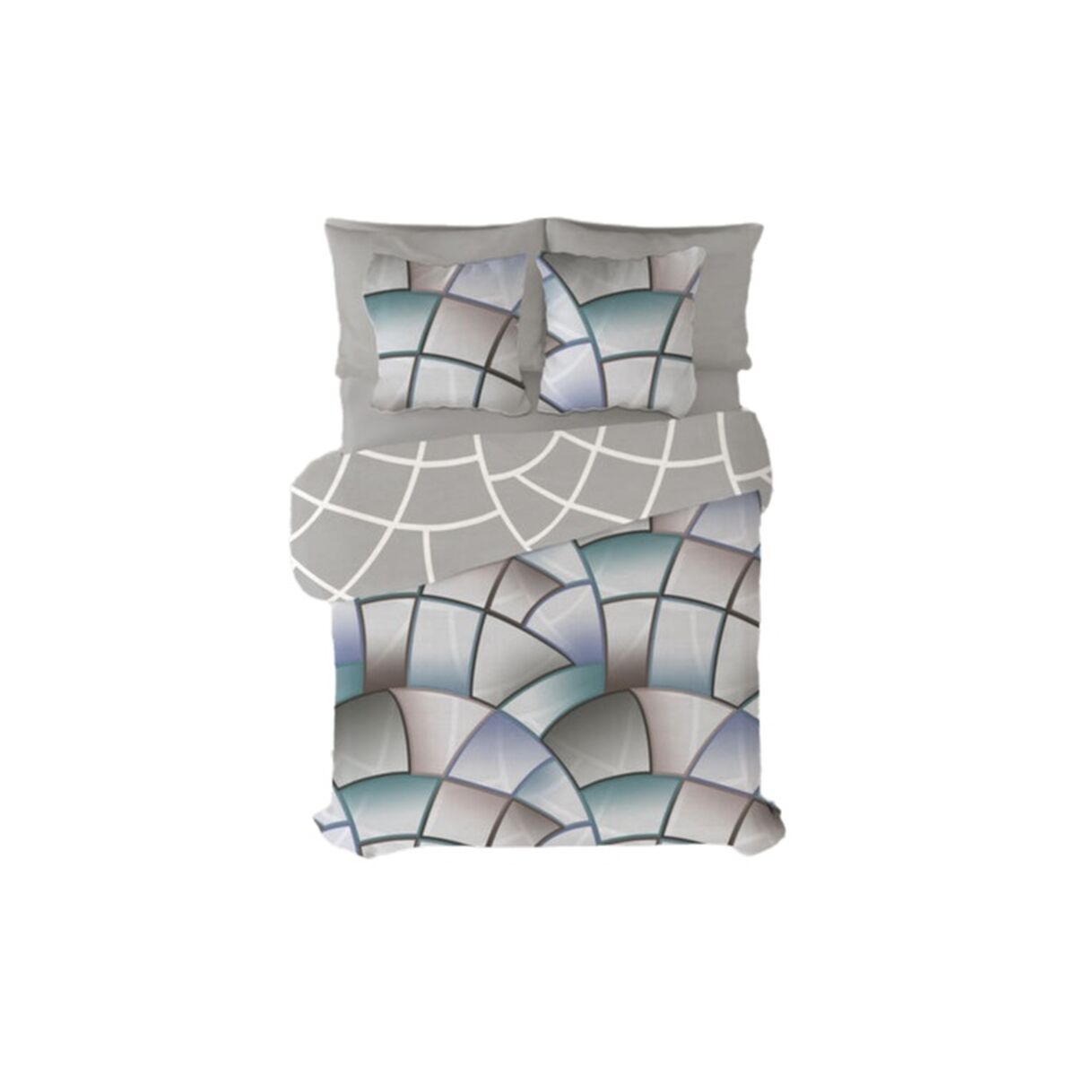 Κάλυψη παπλώματος Pierre Cardin Lucas Γκρι 144 Νήματα 220 x 230 cm