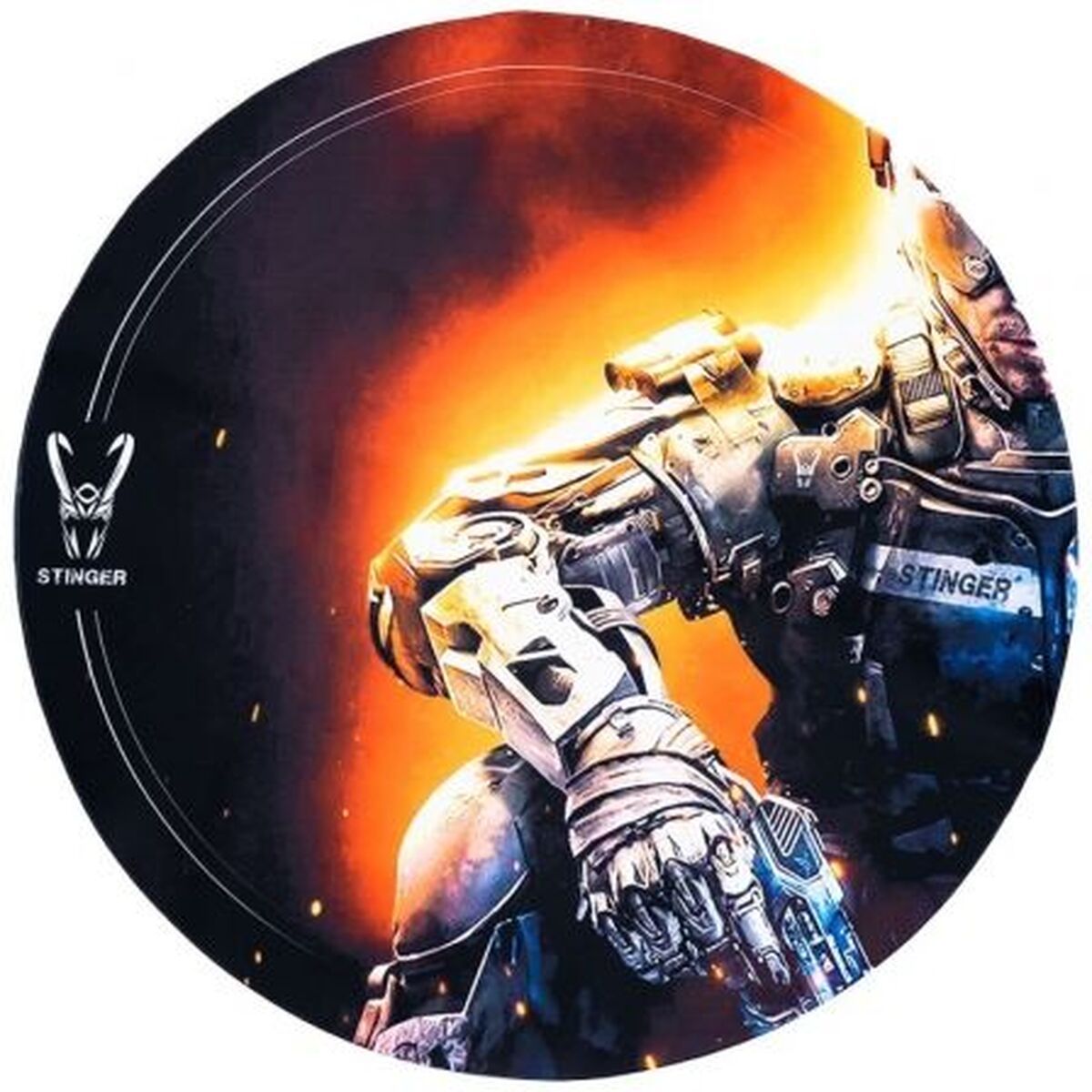 Pad για Gaming Woxter GM26-087 Μαύρο Pad για Gaming Woxter GM26-087 Μαύρο