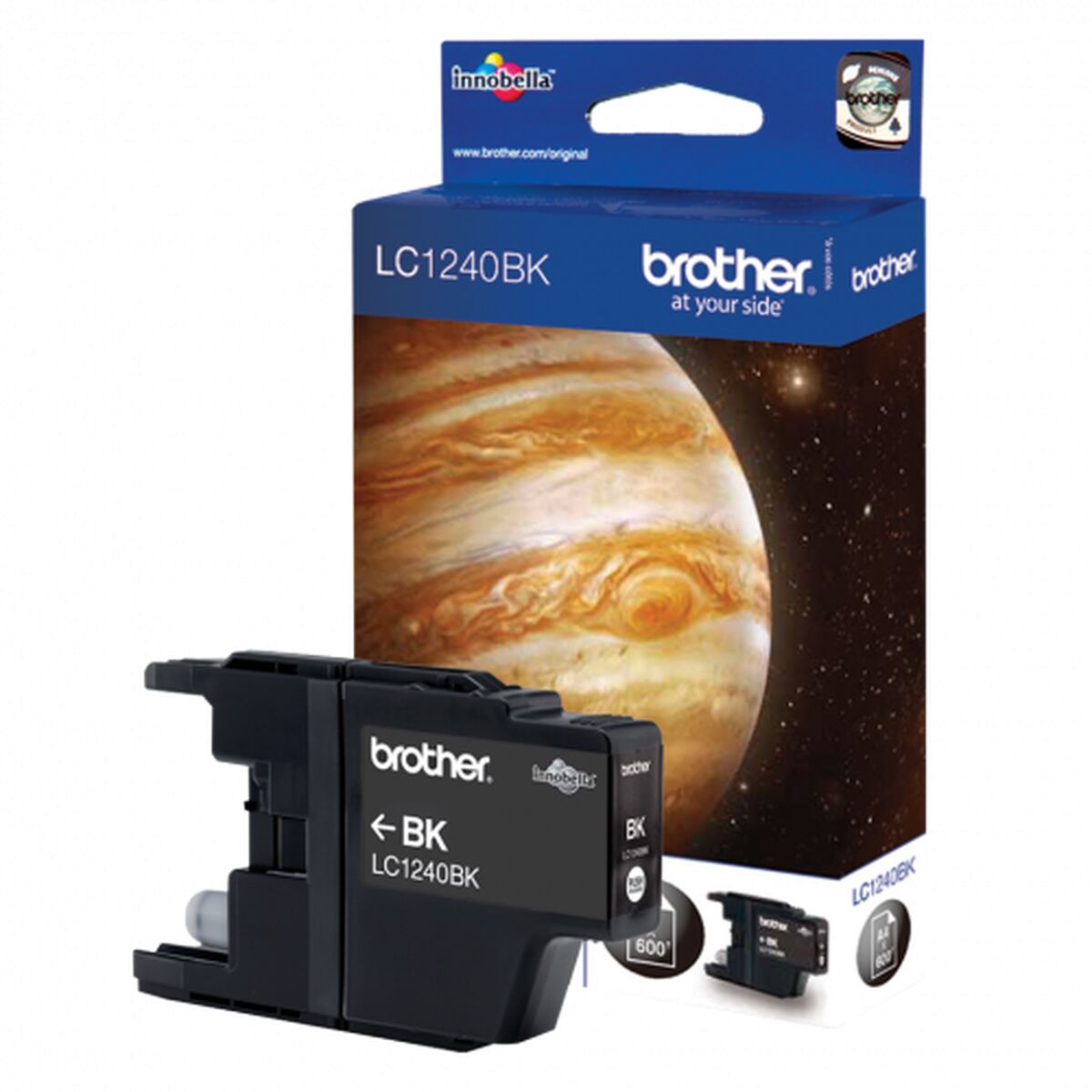 Αυθεντικό Φυσίγγιο μελάνης Brother LC-1240BK Μαύρο Αυθεντικό Φυσίγγιο μελάνης Brother LC-1240BK Μαύρο