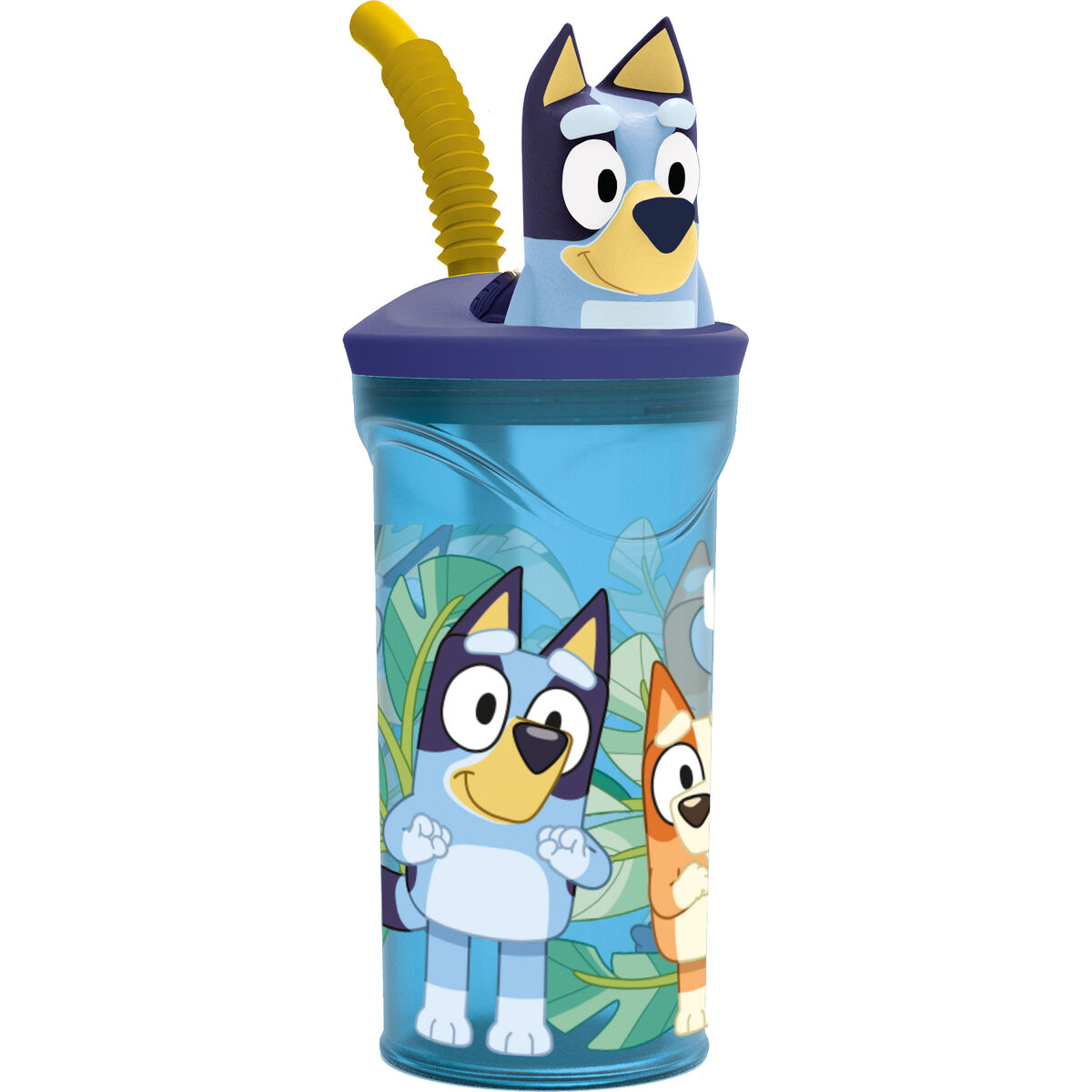 Κούπα με Καλαμάκι με Bluey PVC 3D Κούπα με Καλαμάκι με Bluey PVC 3D
