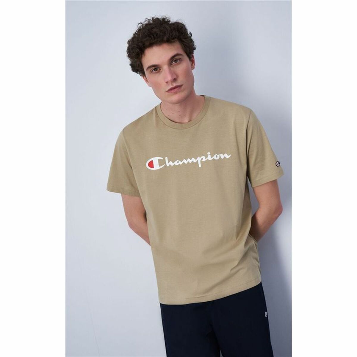 Kοντομάνικο Aθλητικό Mπλουζάκι Champion Crewneck Kοντομάνικο Aθλητικό Mπλουζάκι Champion Crewneck