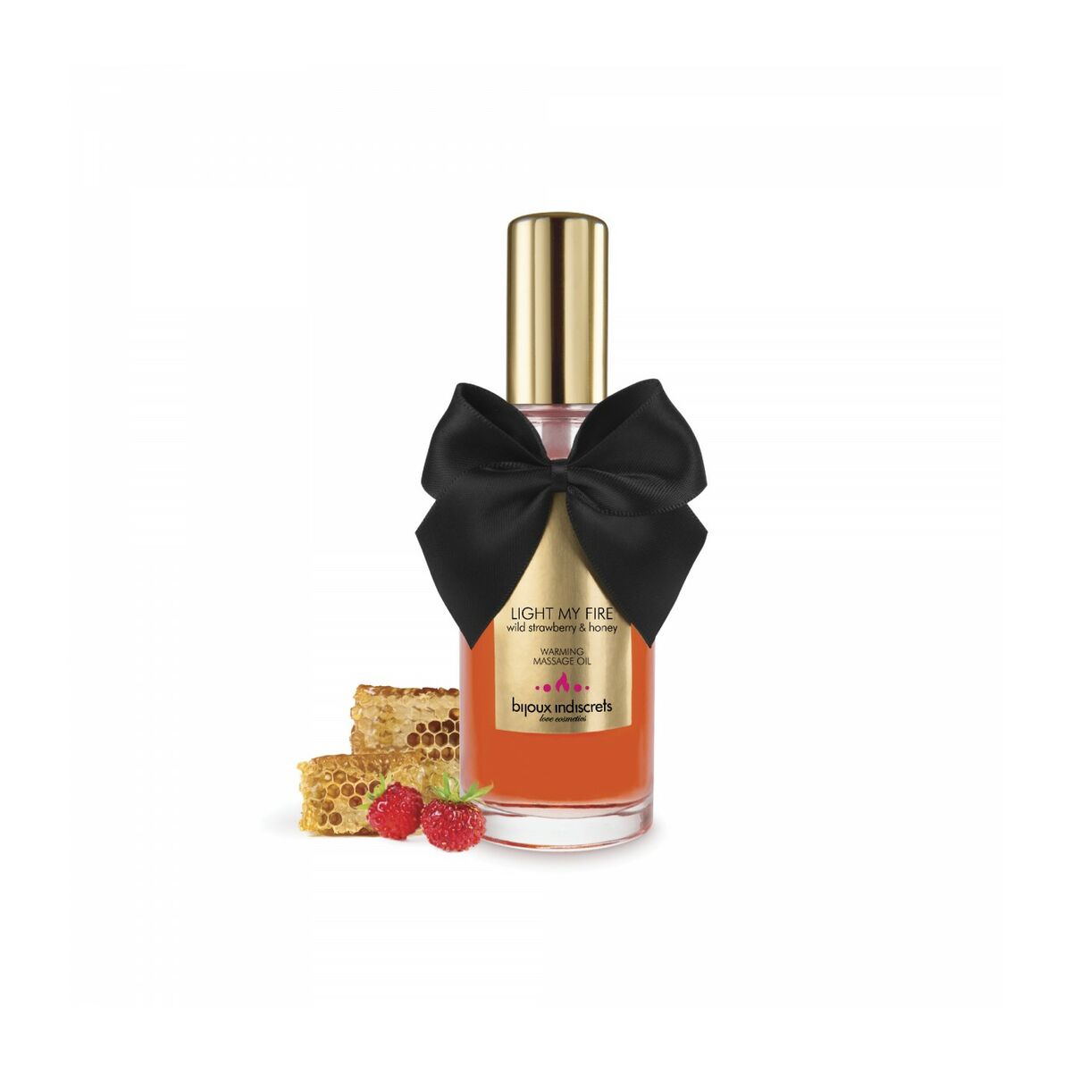 Ερωτικό Λάδι για Μασάζ Bijoux Cosmetiques Light My Fire 100 ml Φράουλα Τρένο με Eπιβάτες Ερωτικό Λάδι για Μασάζ Bijoux Cosmetiques Light My Fire 100 ml Φράουλα Τρένο με Eπιβάτες