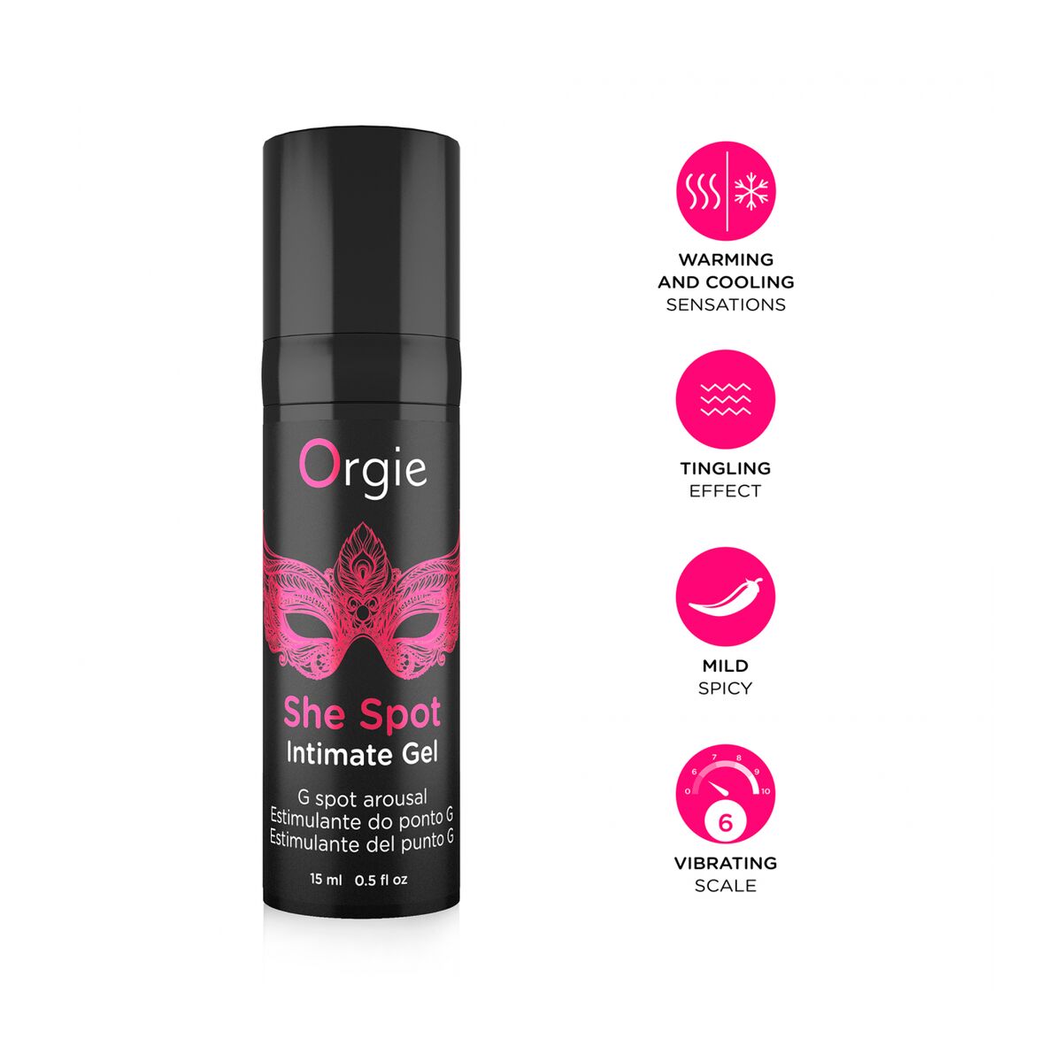 Διεγερτικό για το Σημείο G Orgie 15 ml Διεγερτικό για το Σημείο G Orgie 15 ml