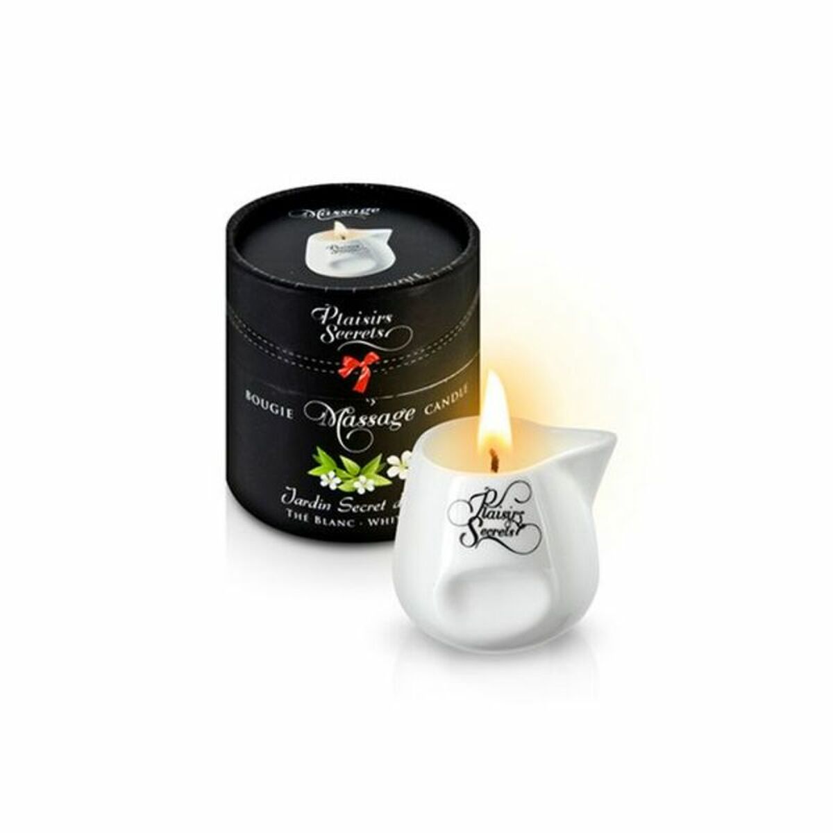 Κερί για μασάζ Plaisirs Secrets Λευκό Τσάι 80 ml Κερί για μασάζ Plaisirs Secrets Λευκό Τσάι 80 ml
