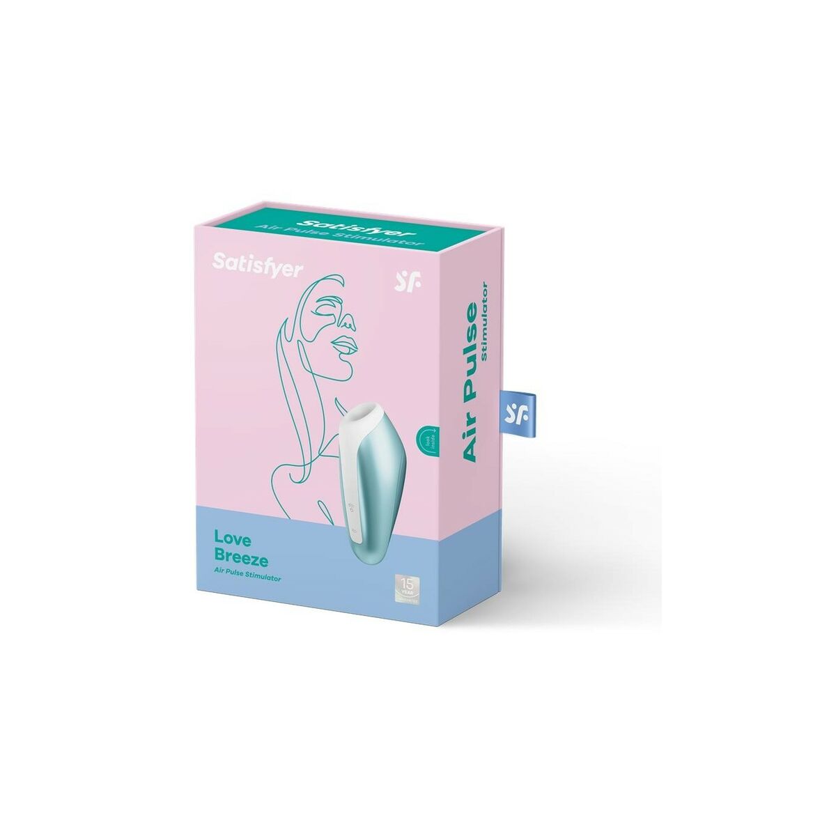 Clit Sucker Satisfyer Air Plus Μπλε Clit Sucker Satisfyer Air Plus Μπλε