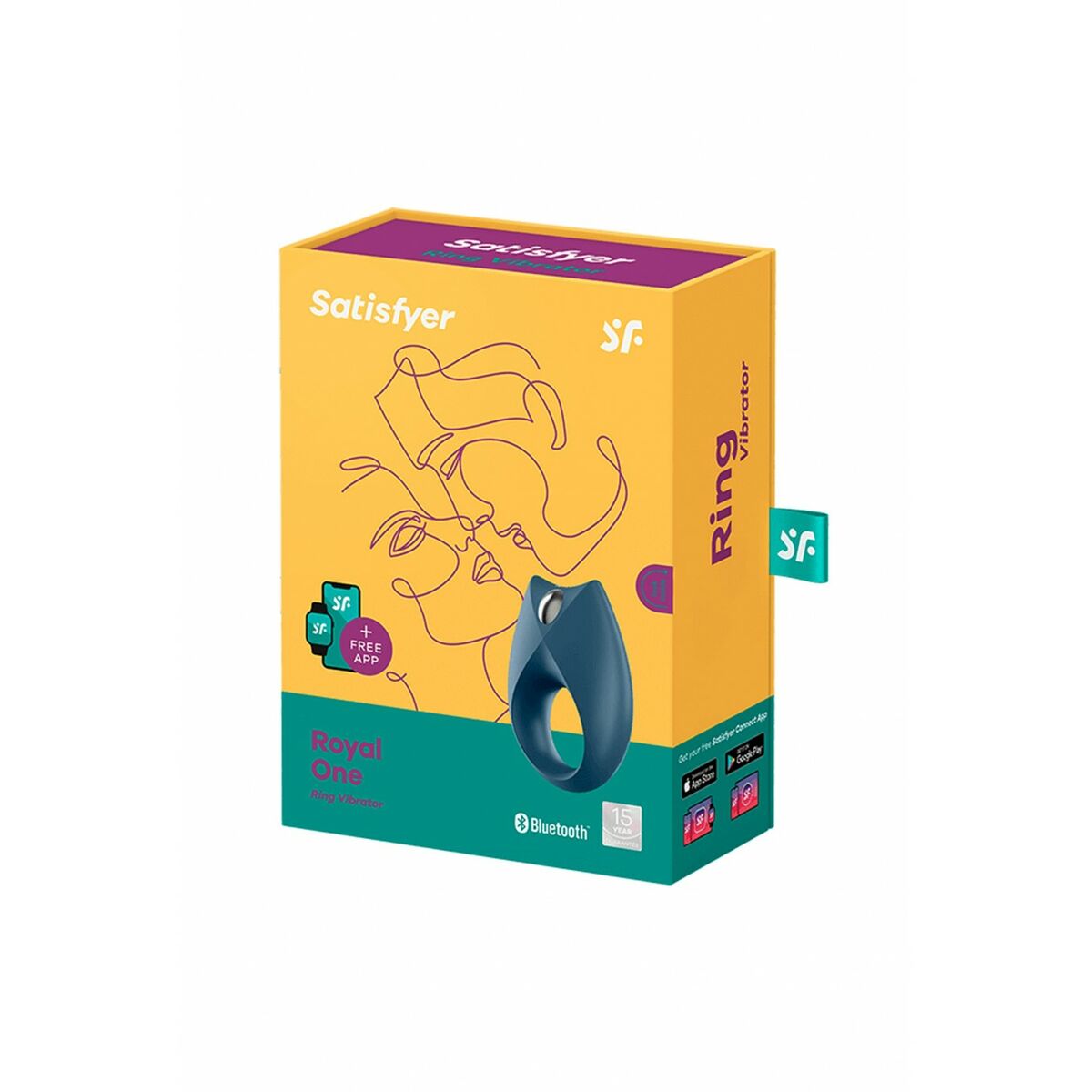 Δαχτυλίδι Δόνησης Satisfyer SATRO Μπλε