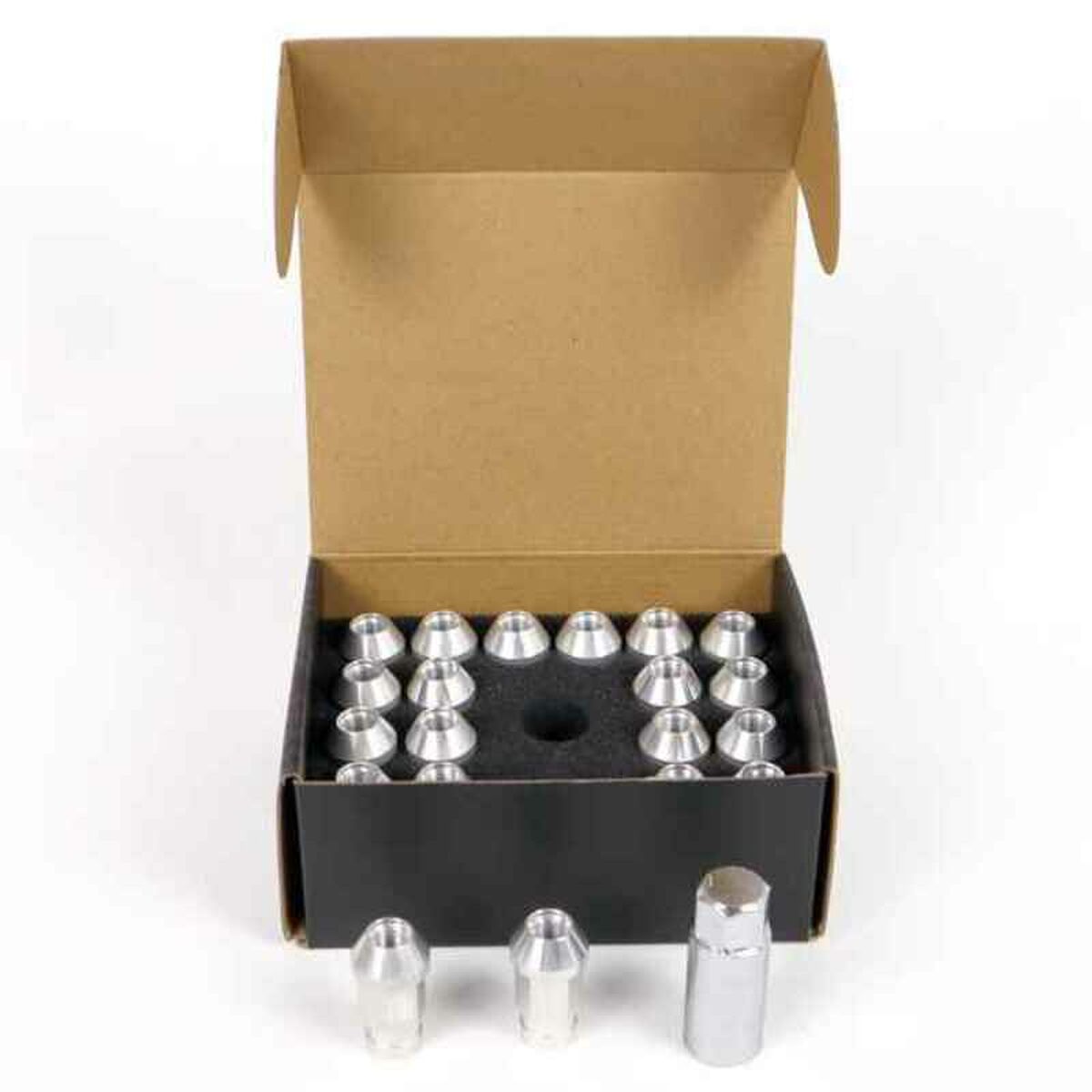 Set Παξιμάδια OMP OMPS09911202 40 mm M12 x 1,25 20 uds Set Παξιμάδια OMP OMPS09911202 40 mm M12 x 1,25 20 uds