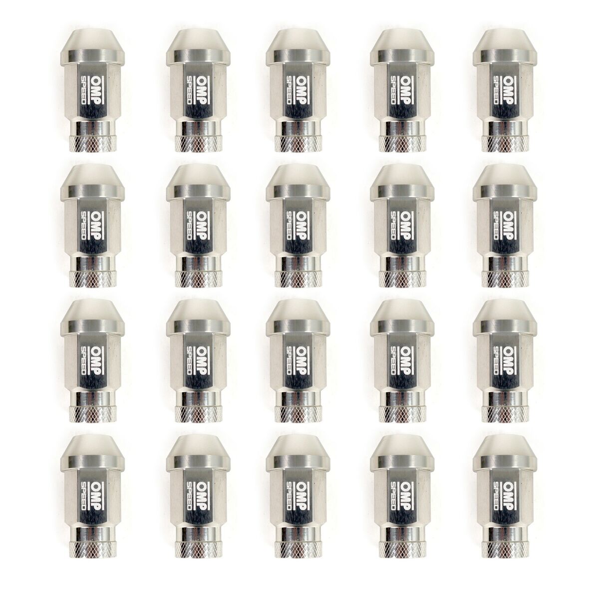 Set Παξιμάδια OMP OMPS09911202 40 mm M12 x 1,25 20 uds Set Παξιμάδια OMP OMPS09911202 40 mm M12 x 1,25 20 uds