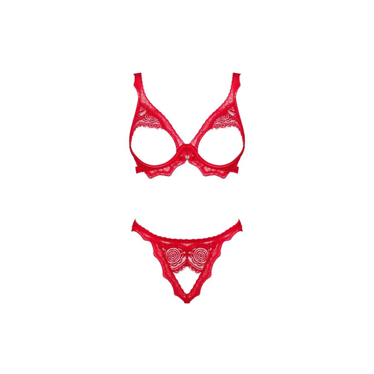 Σετ Εσωρούχων Obsessive Bergamore M/L Σετ Εσωρούχων Obsessive Bergamore M/L