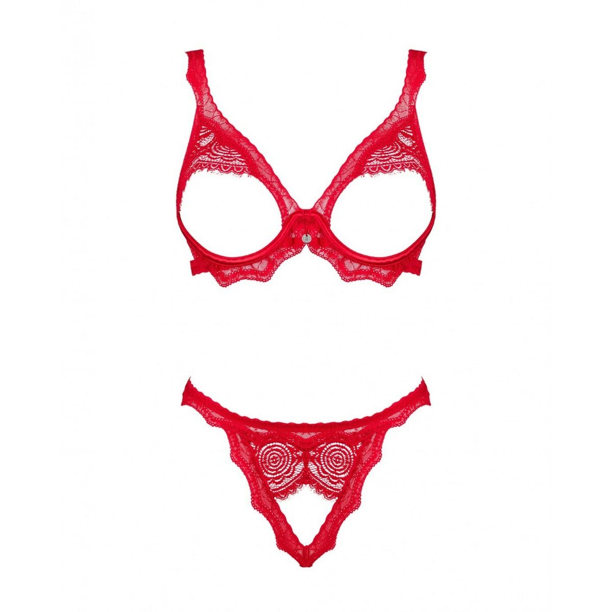Σετ Εσωρούχων Obsessive Bergamore M/L Σετ Εσωρούχων Obsessive Bergamore M/L