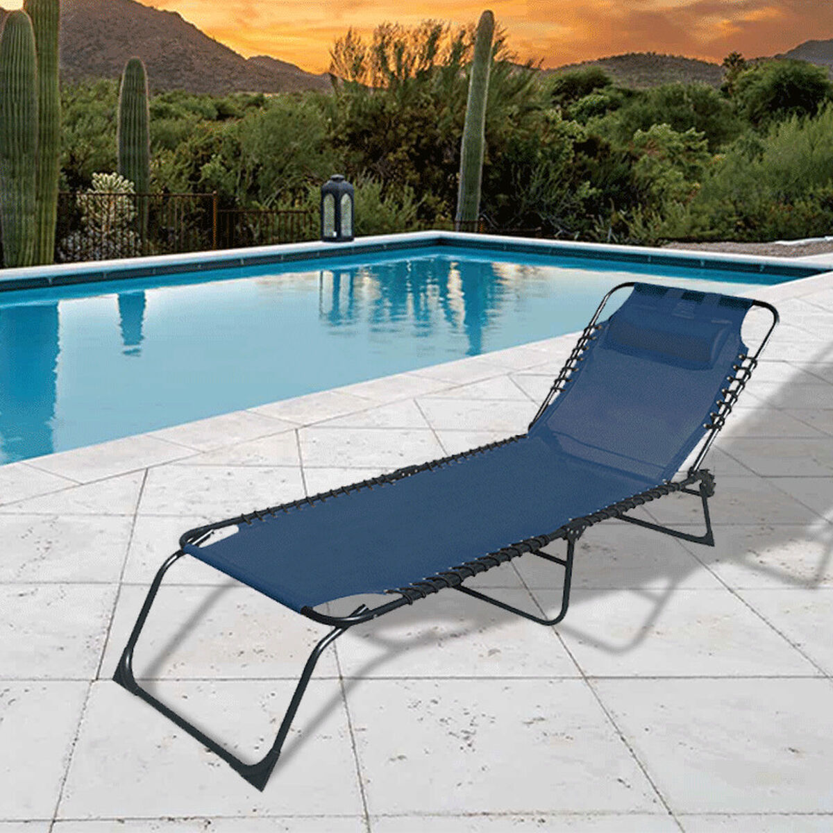 Solseng Marbueno Μπλε 190 x 27 x 58 cm Casual Solseng Marbueno Μπλε 190 x 27 x 58 cm Casual