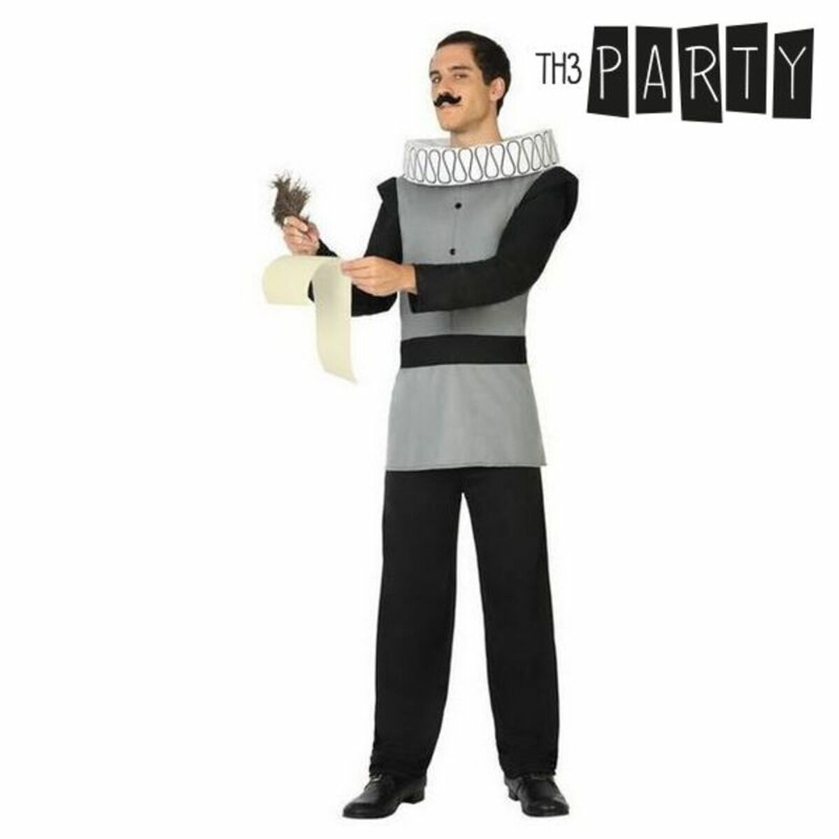 Αποκριάτικη Στολή για Ενήλικες Th3 Party Μαύρο (4 Τεμάχια) Αποκριάτικη Στολή για Ενήλικες Th3 Party Μαύρο (4 Τεμάχια)