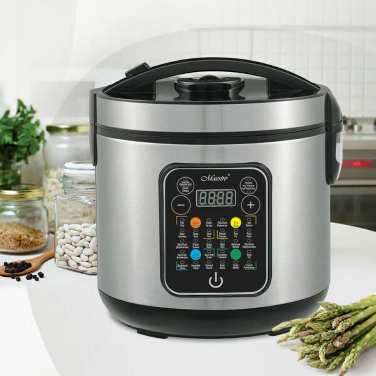 Επεξεργαστής Τροφίμων Feel Maestro MR-794 Μαύρο 900 W 5 L Επεξεργαστής Τροφίμων Feel Maestro MR-794 Μαύρο 900 W 5 L